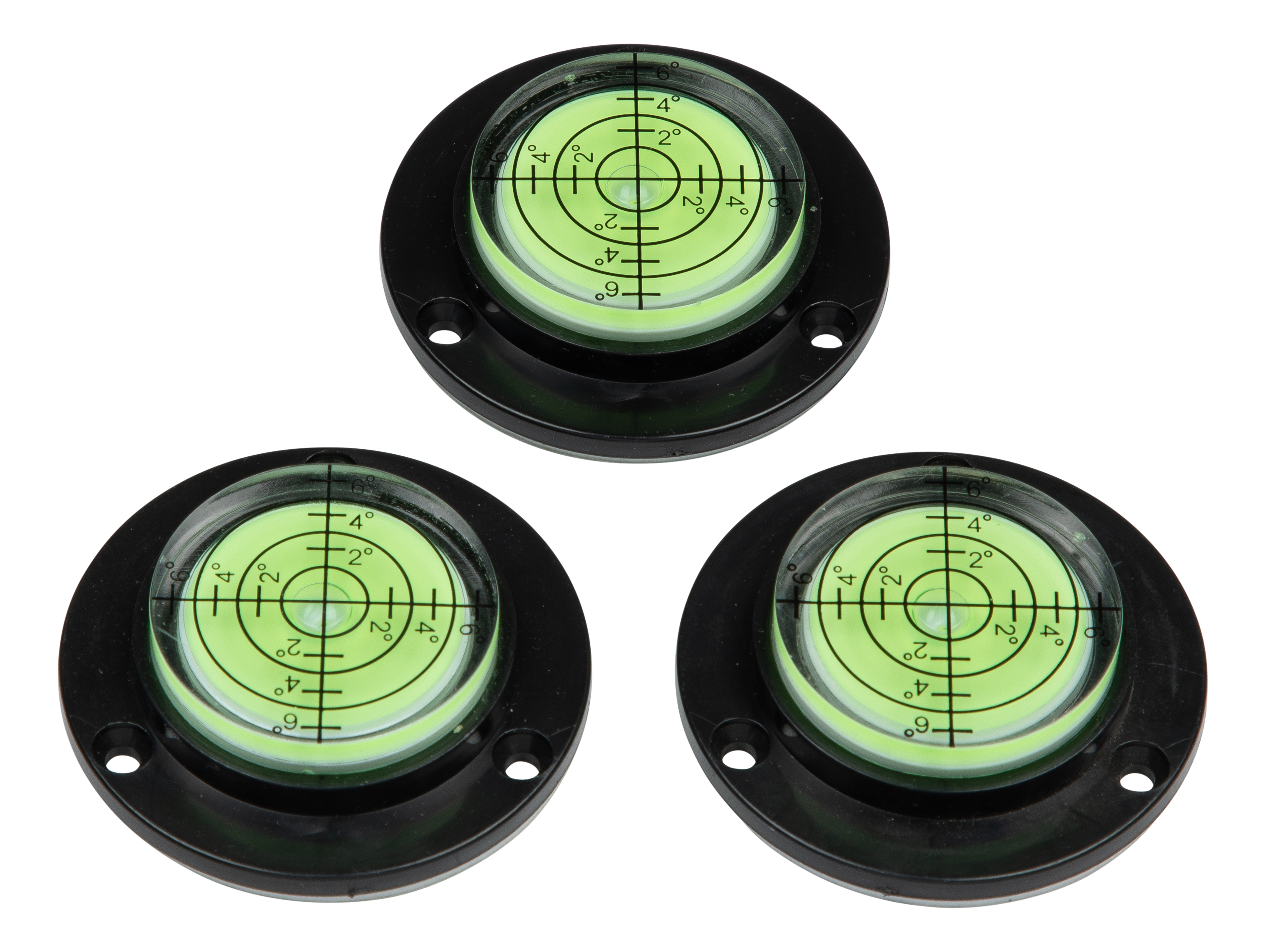 Lippert™ - Round Bubble Levels - 3-Level Accuracy - Durable Acrylic/ABS Construction - #2024121200