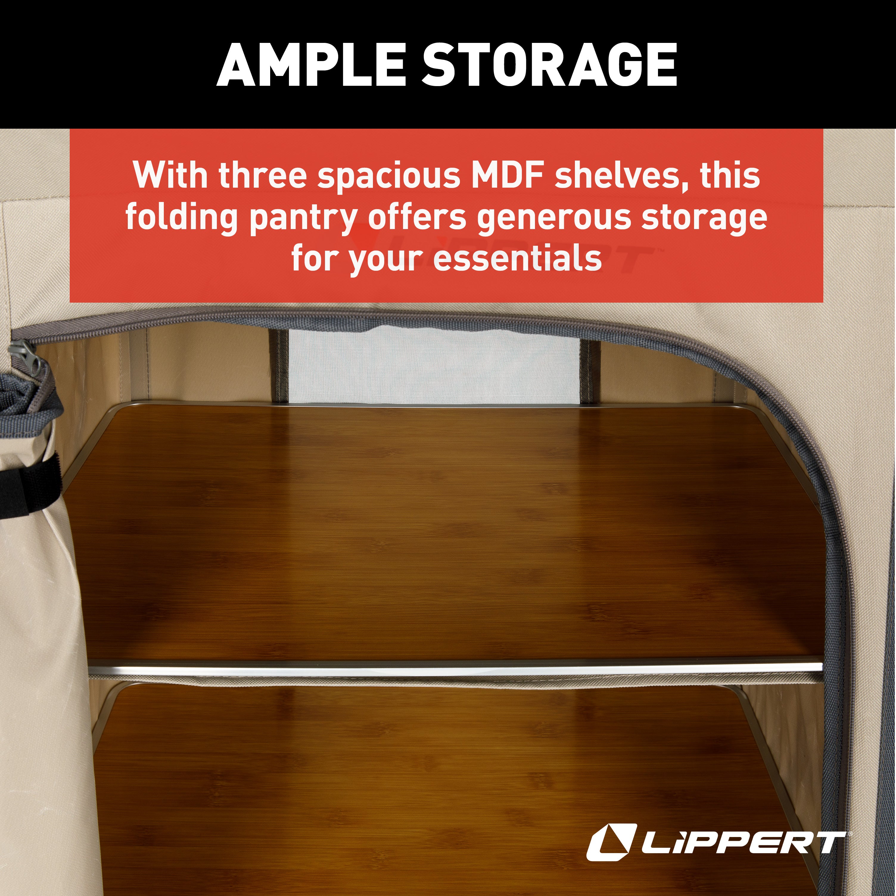 Lippert Camping Pantry - Sand #2023053723 - Image 5