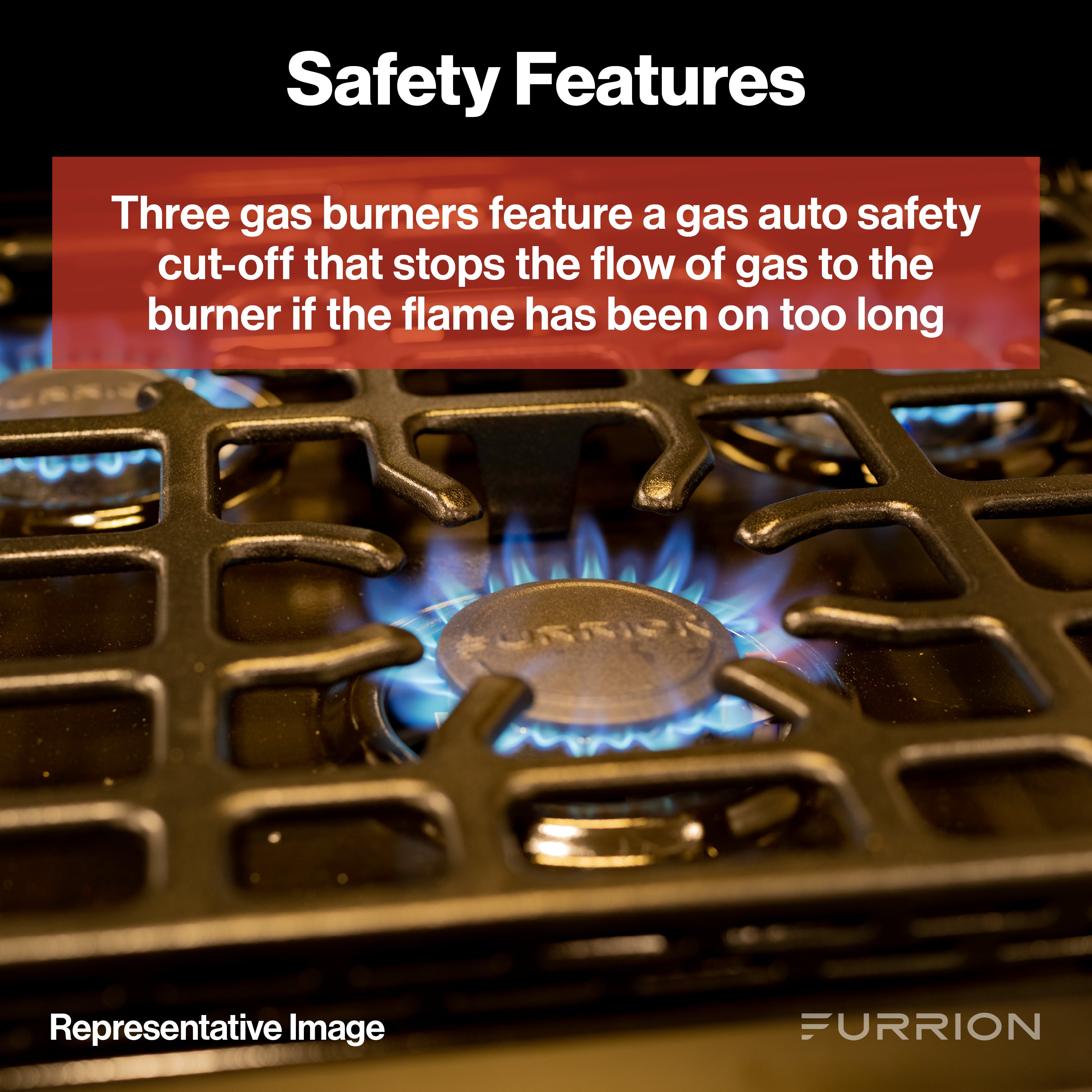 Furrion 2-In-1 Rv Gas Range Oven - 21" Stainless Steel #Fgr21G3A1-Sg - Image 7