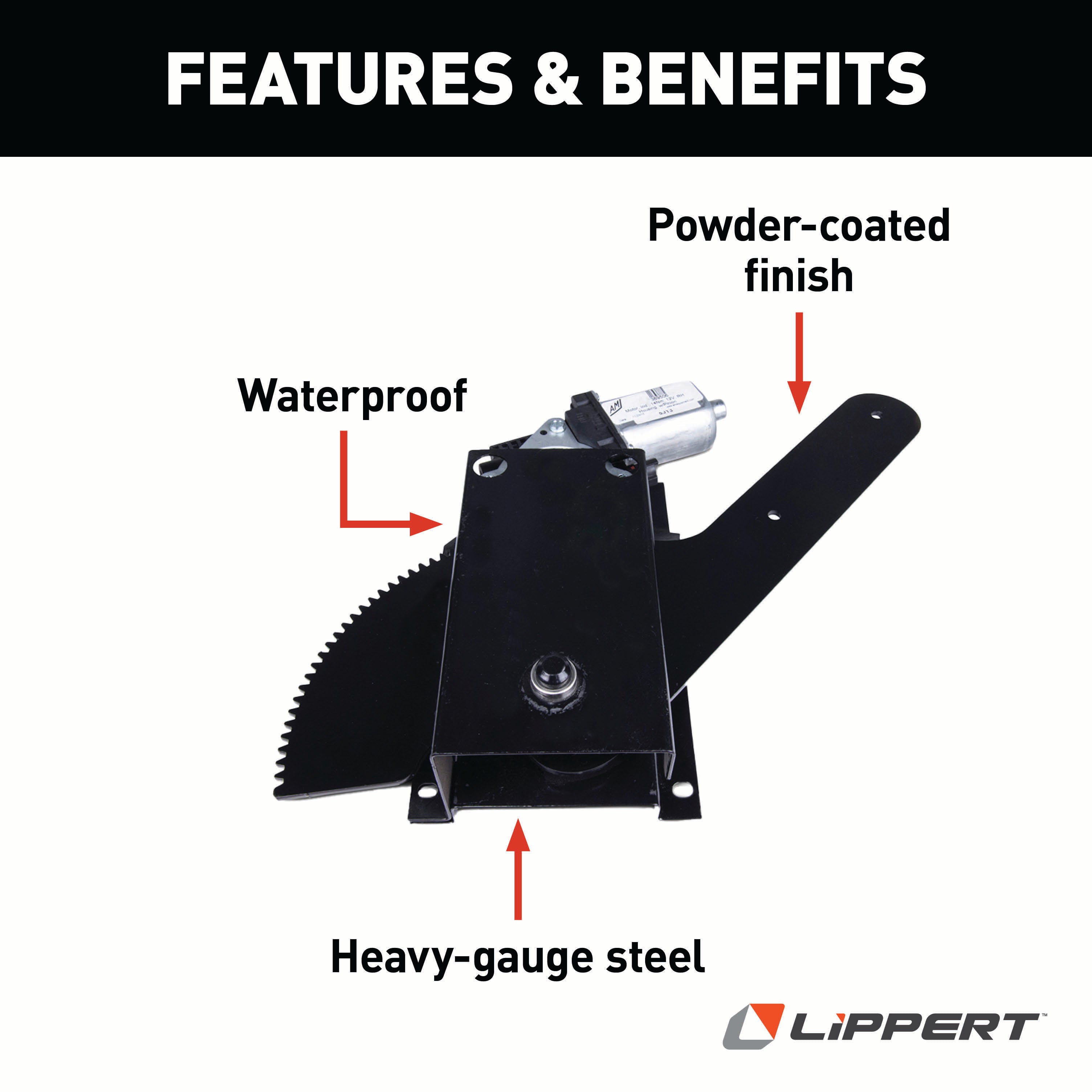 Lippert - 42 Series Kwikee Step Motor Assembly - Image 2