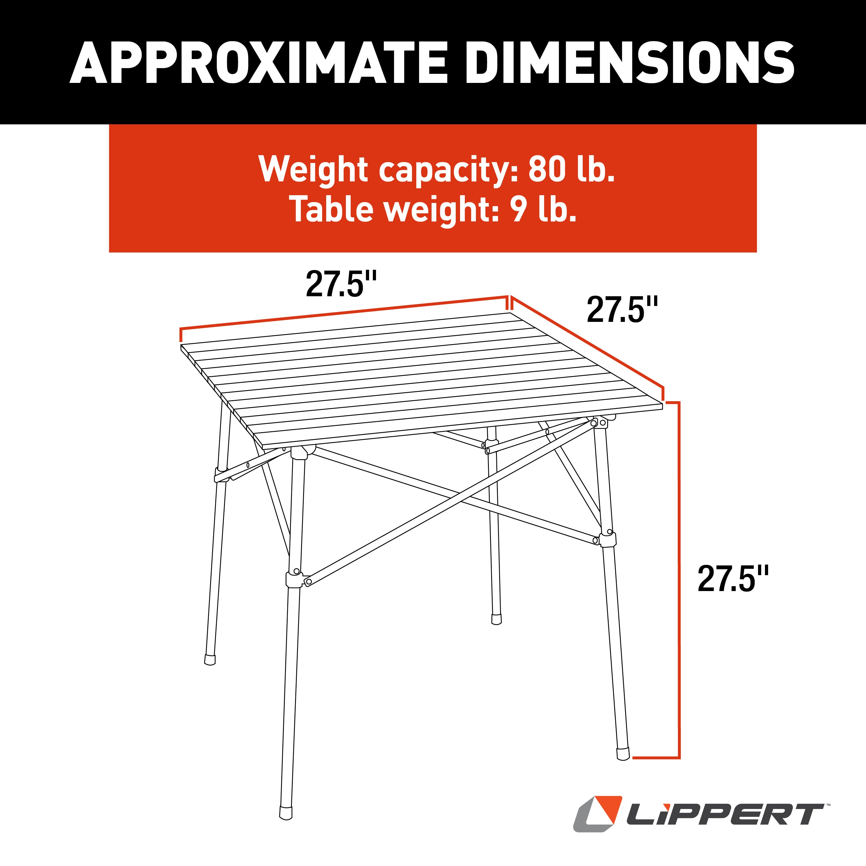 Lippert - Hd Hybrid Camp Table - Image 2