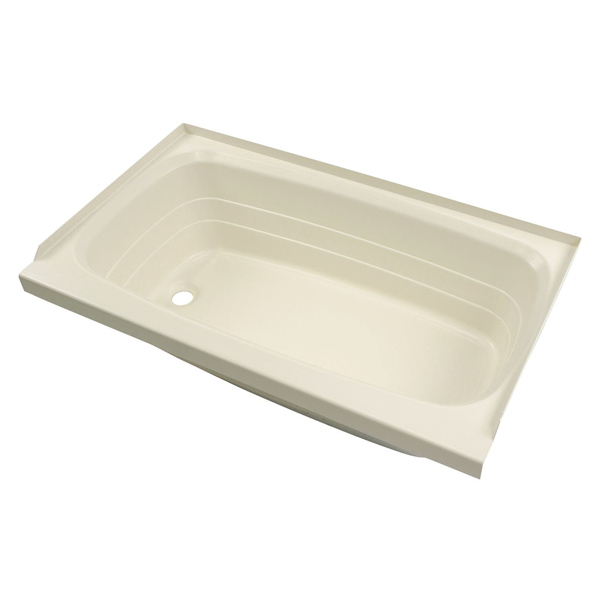 Lippert Bathtub With Left Drain - 24" X 40", Parchment #P2440Lhspk - Image 1