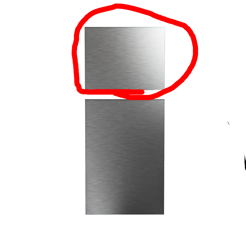 Furrion Replacement Stainless Steel Door Panels For Arctic 8 Cu. Ft. Refrigerator #C-Fcr08Dcgta-A01 - Image 1