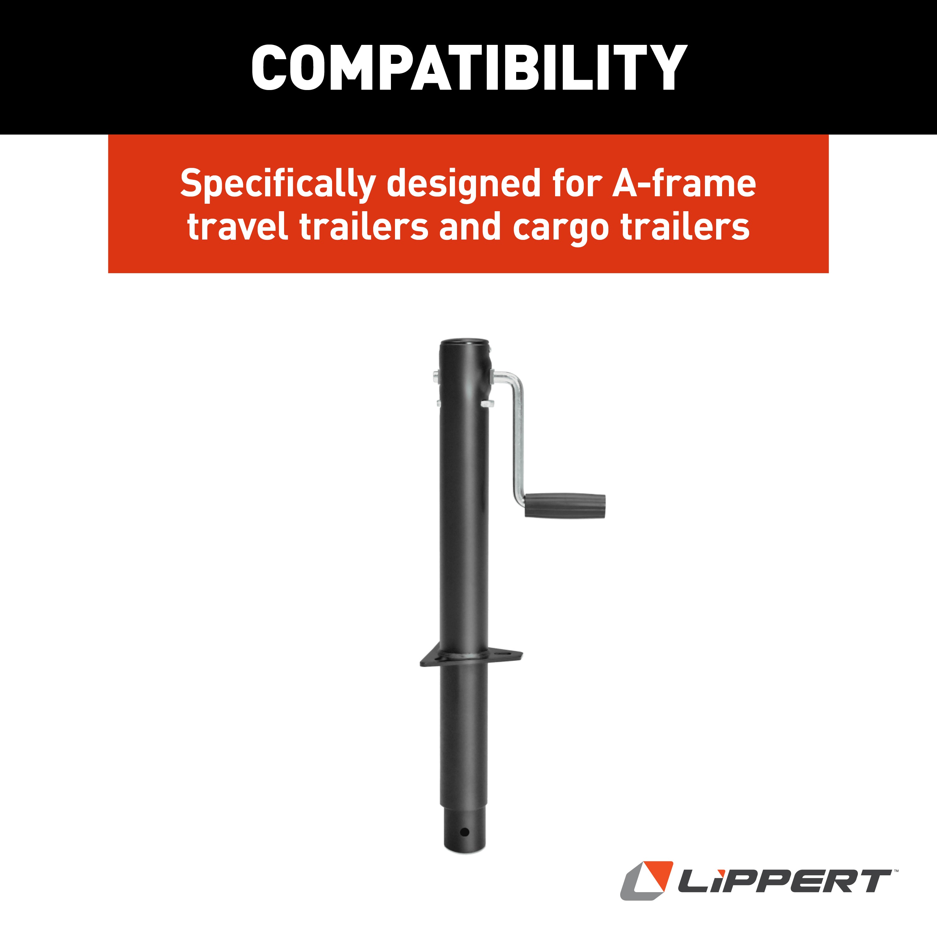 Lippert Manual Sidewinder Tongue Jack #133074 - Image 7