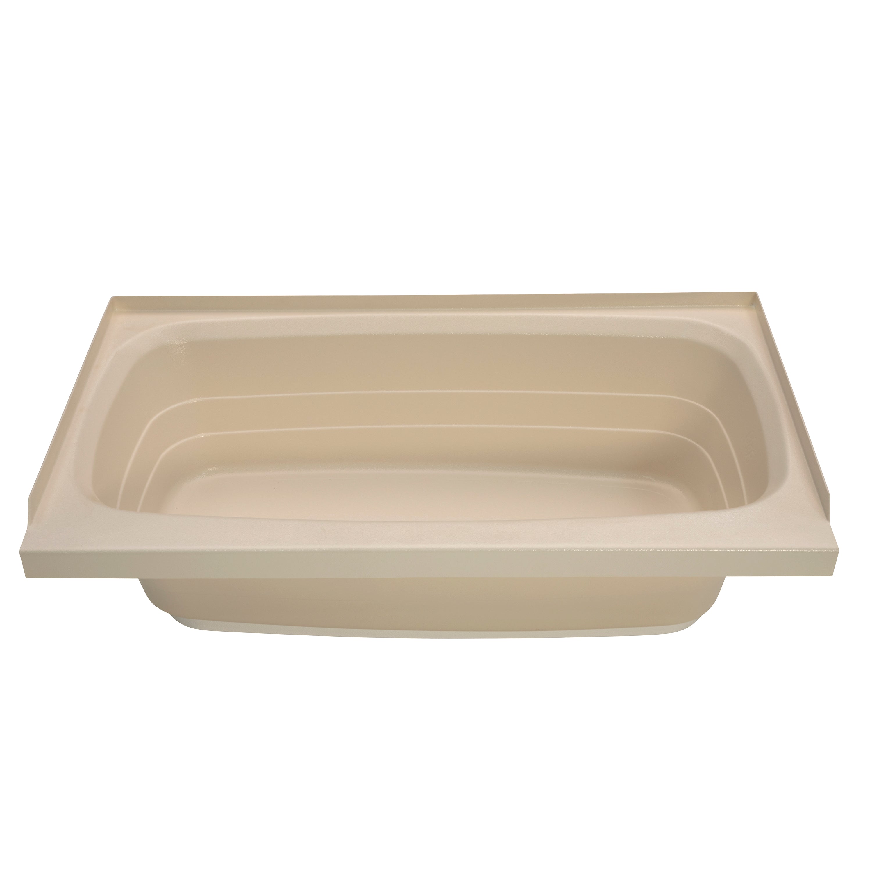 Lippert Bathtub With Right Drain - 24" X 40", Parchment #P2440Rhspk - Image 1