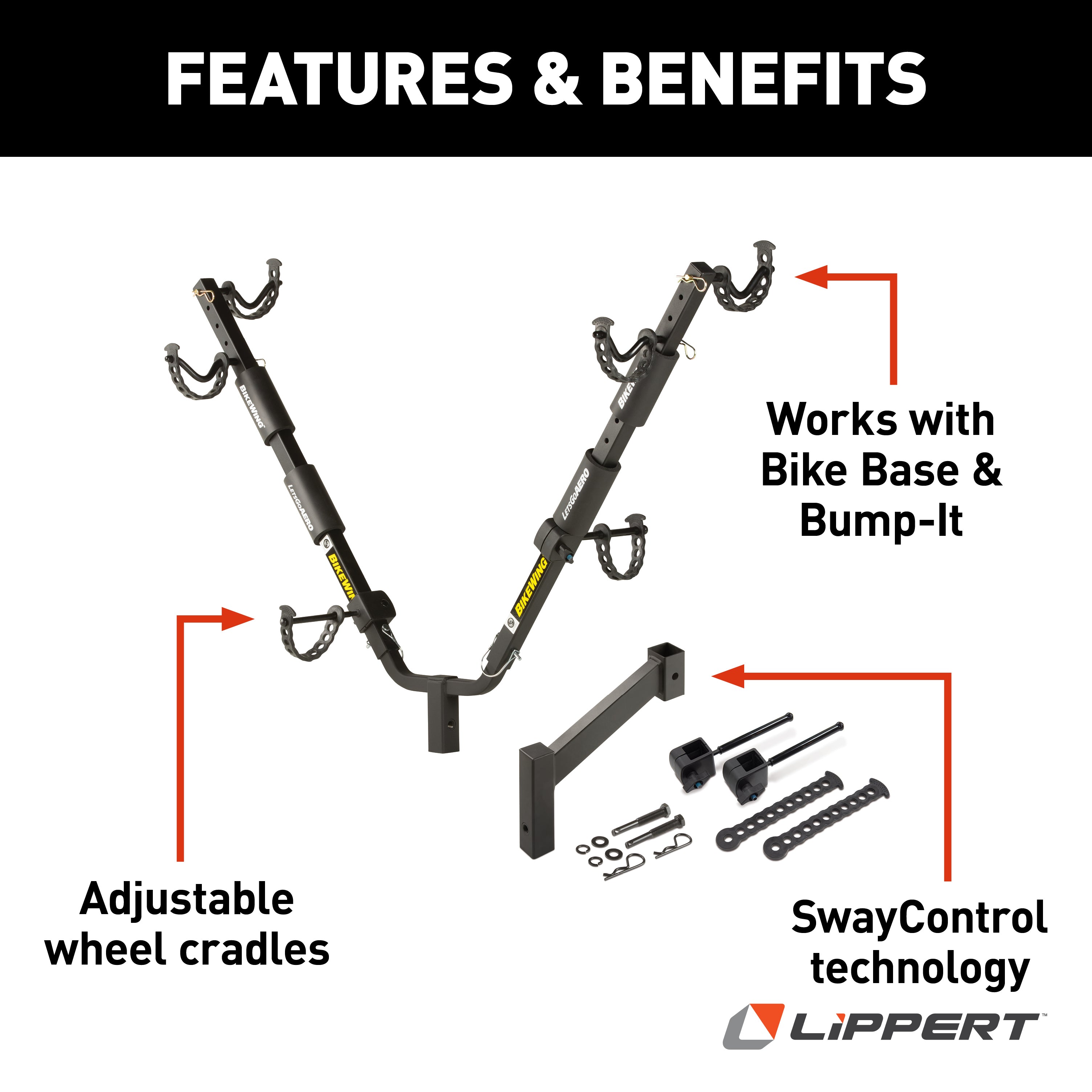 Let's Go Aero - Bikewing Double Bike Carrier - Image 2