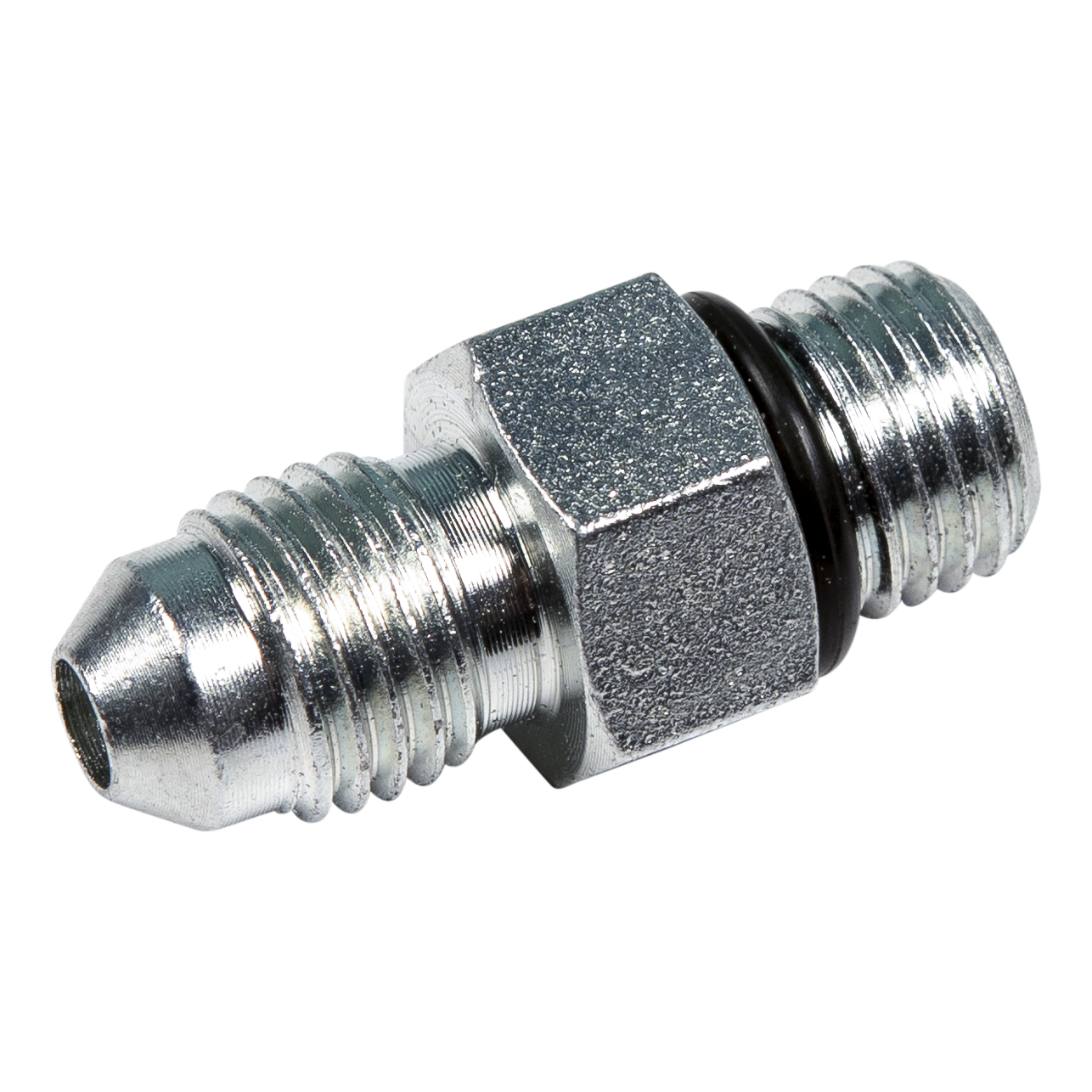 Lippert 1/4" Straight Hydraulic Leveling System Fitting #6400-04-04 - Image 1