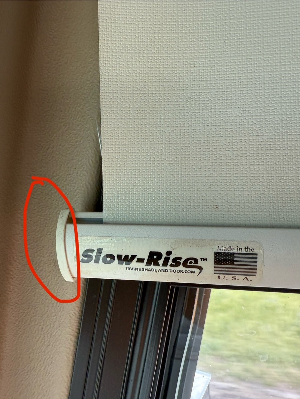 ISD End Caps for Roller Shade End Bar (White)