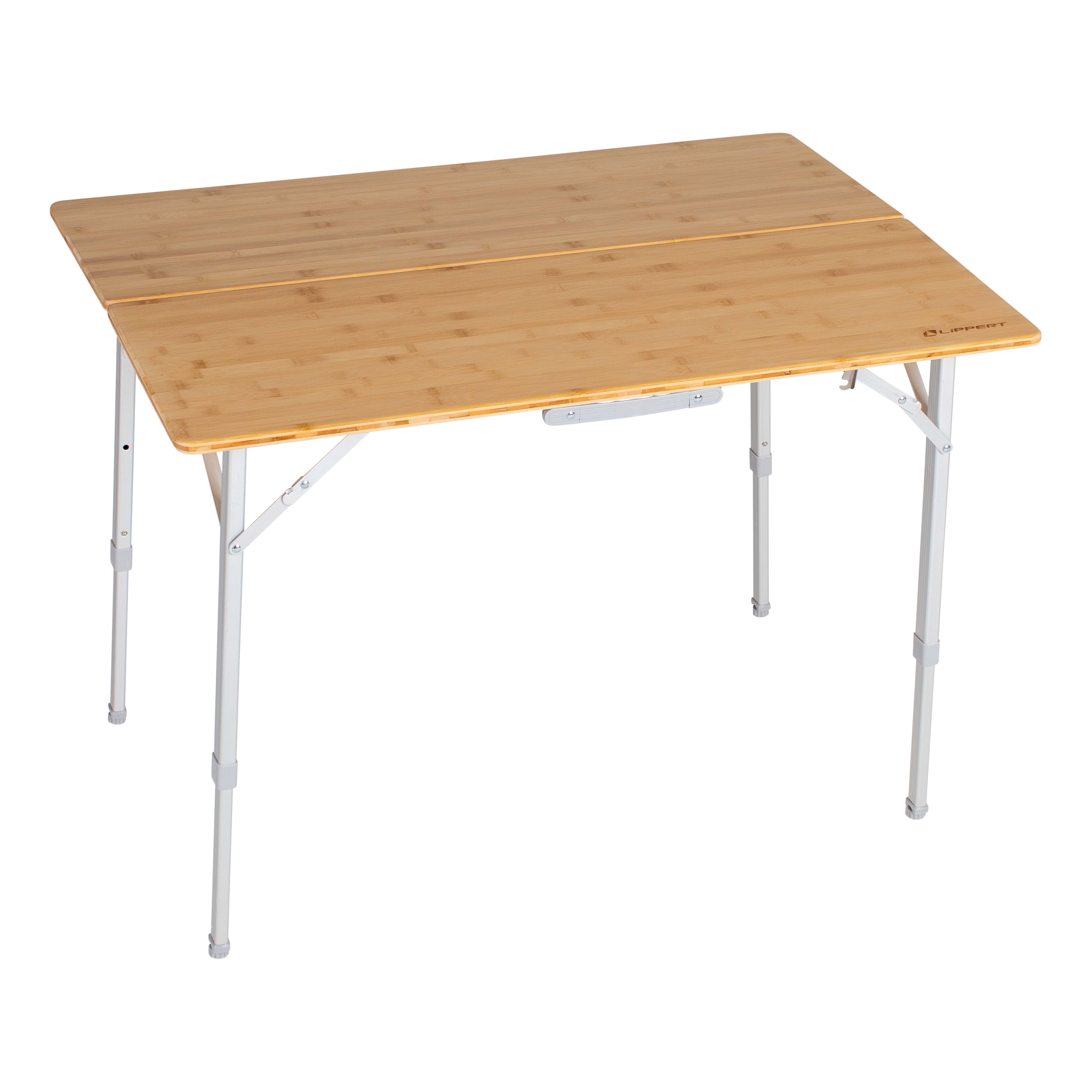 Lippert - Bi-Fold Bamboo Adjustable Table - Image 1