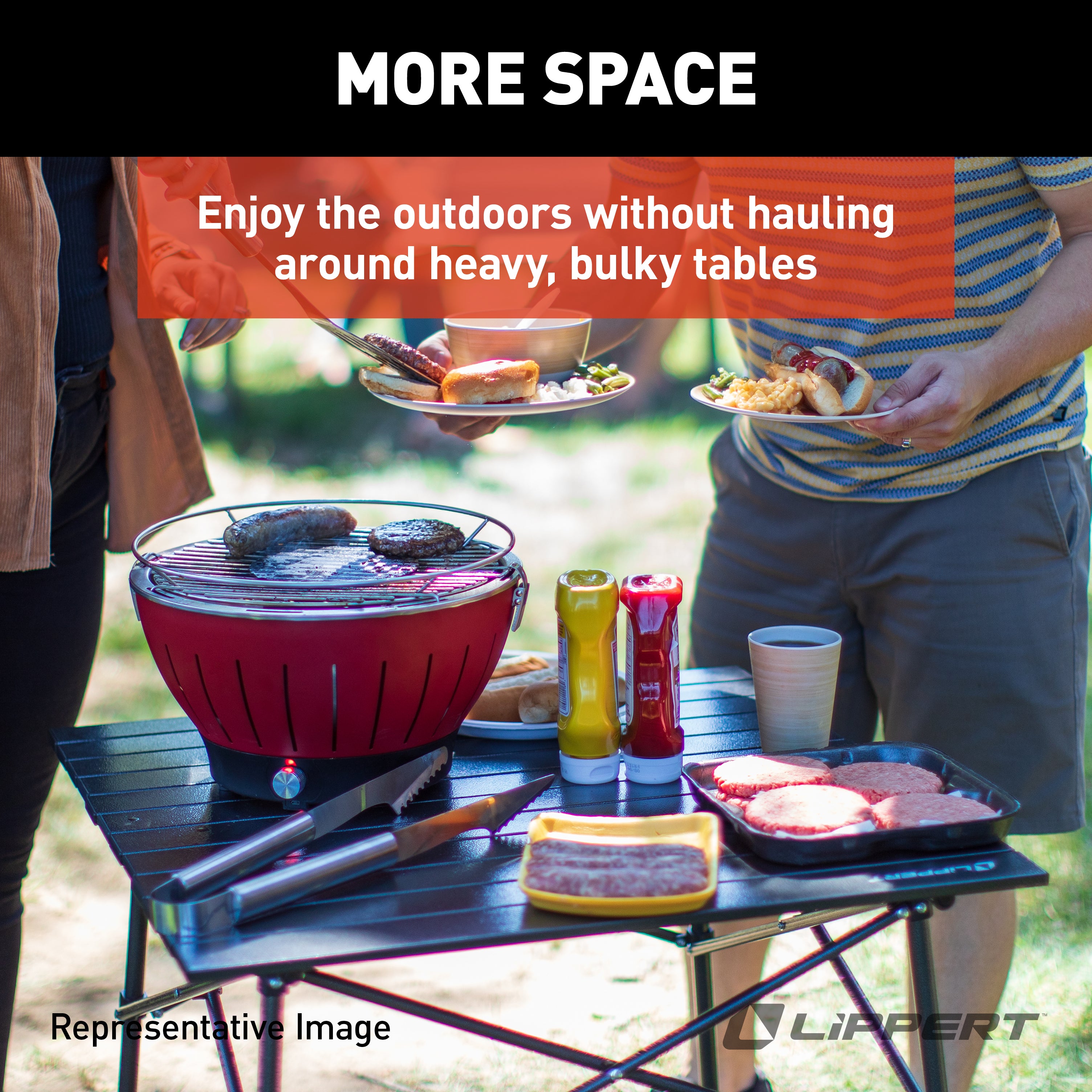 Lippert - Hd Hybrid Camp Table - Image 6