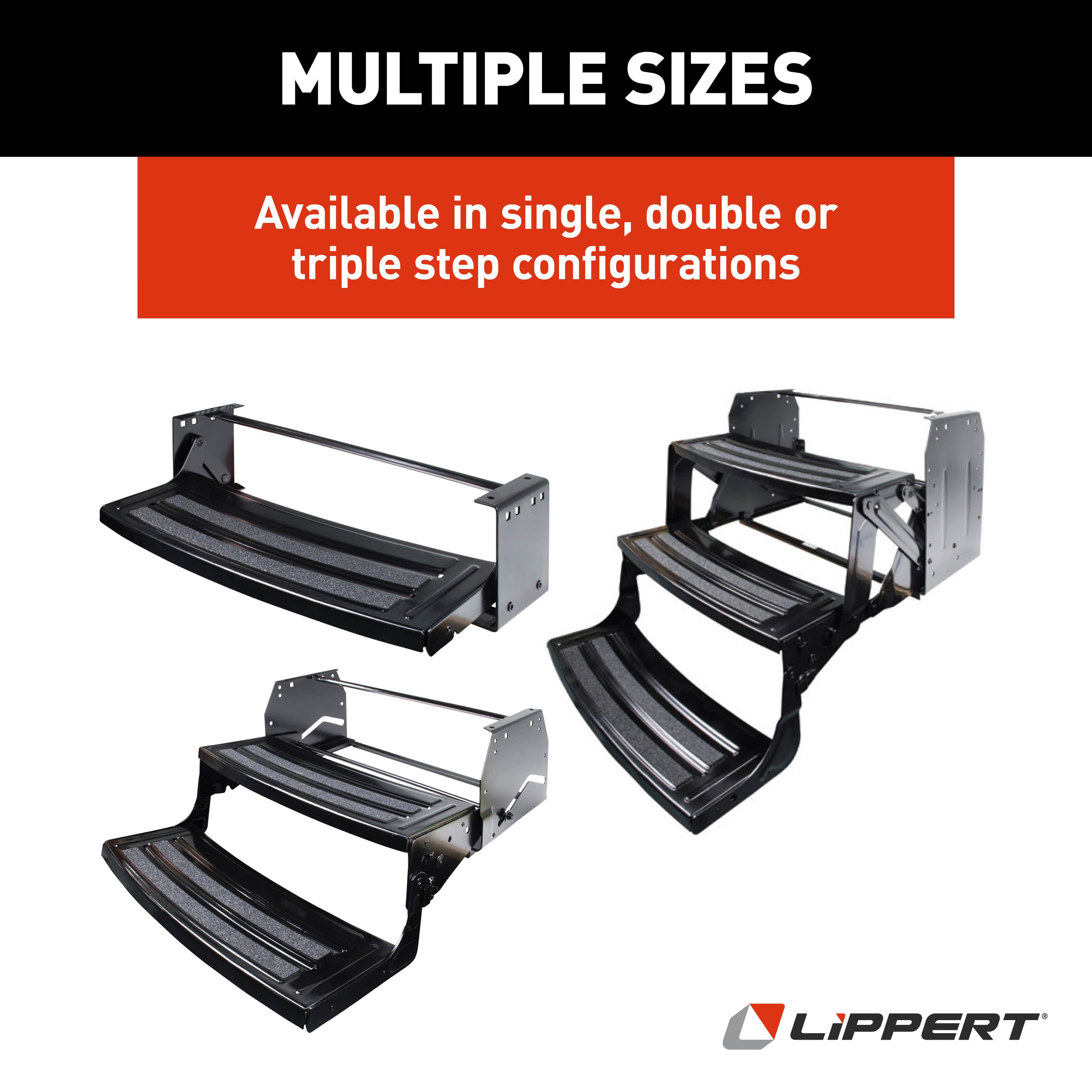 Lippert - 24" Radius Double Manual Step - Image 6