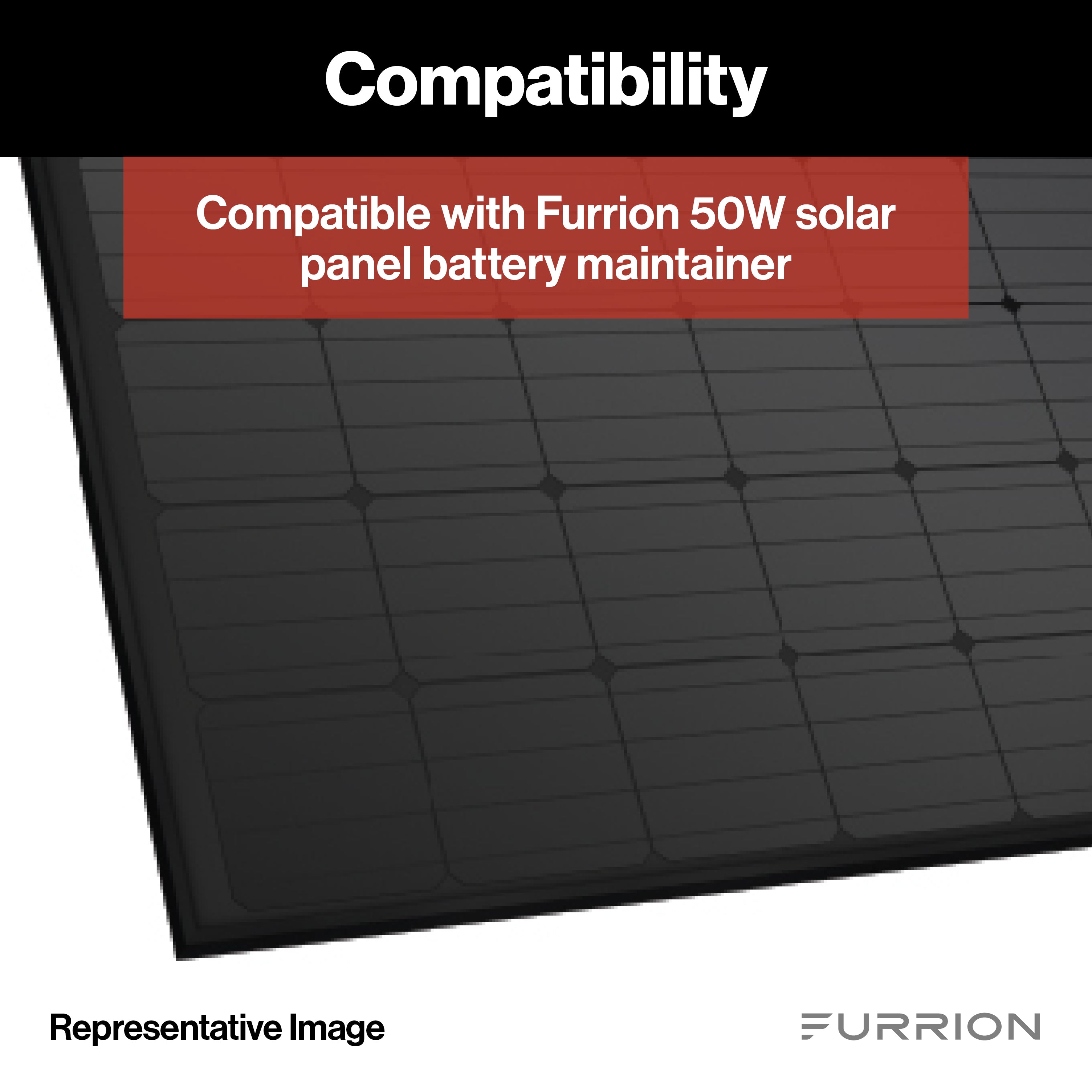 Furrion Z-Mount Bracket Kit For 50W Rv Battery Maintainer #C-Fsfp50Mat-004 - Image 2