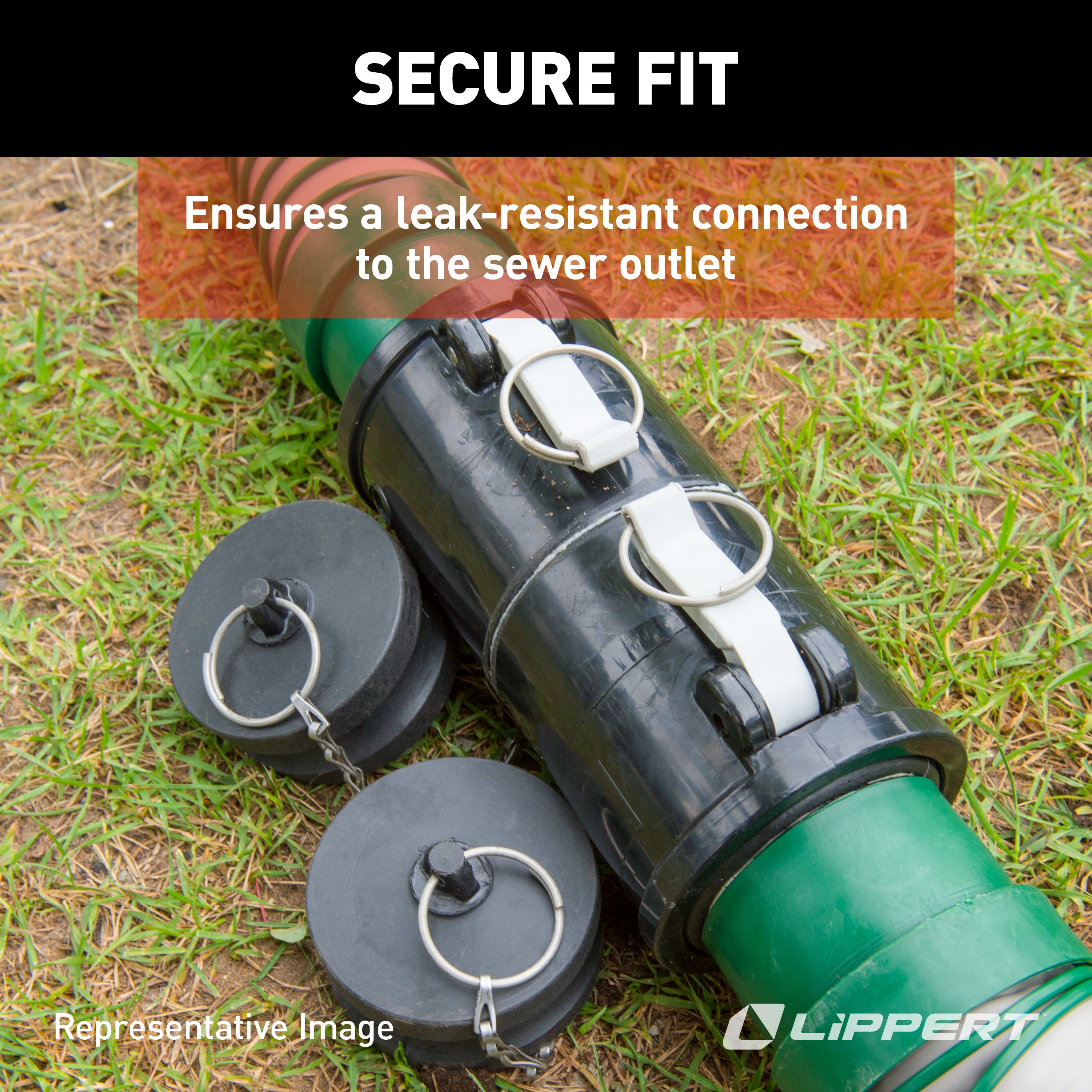 Lippert Waste Master Replacement Threaded Cam Lock Fitting For Rv Sewer Hose #Ppa300 - Image 5