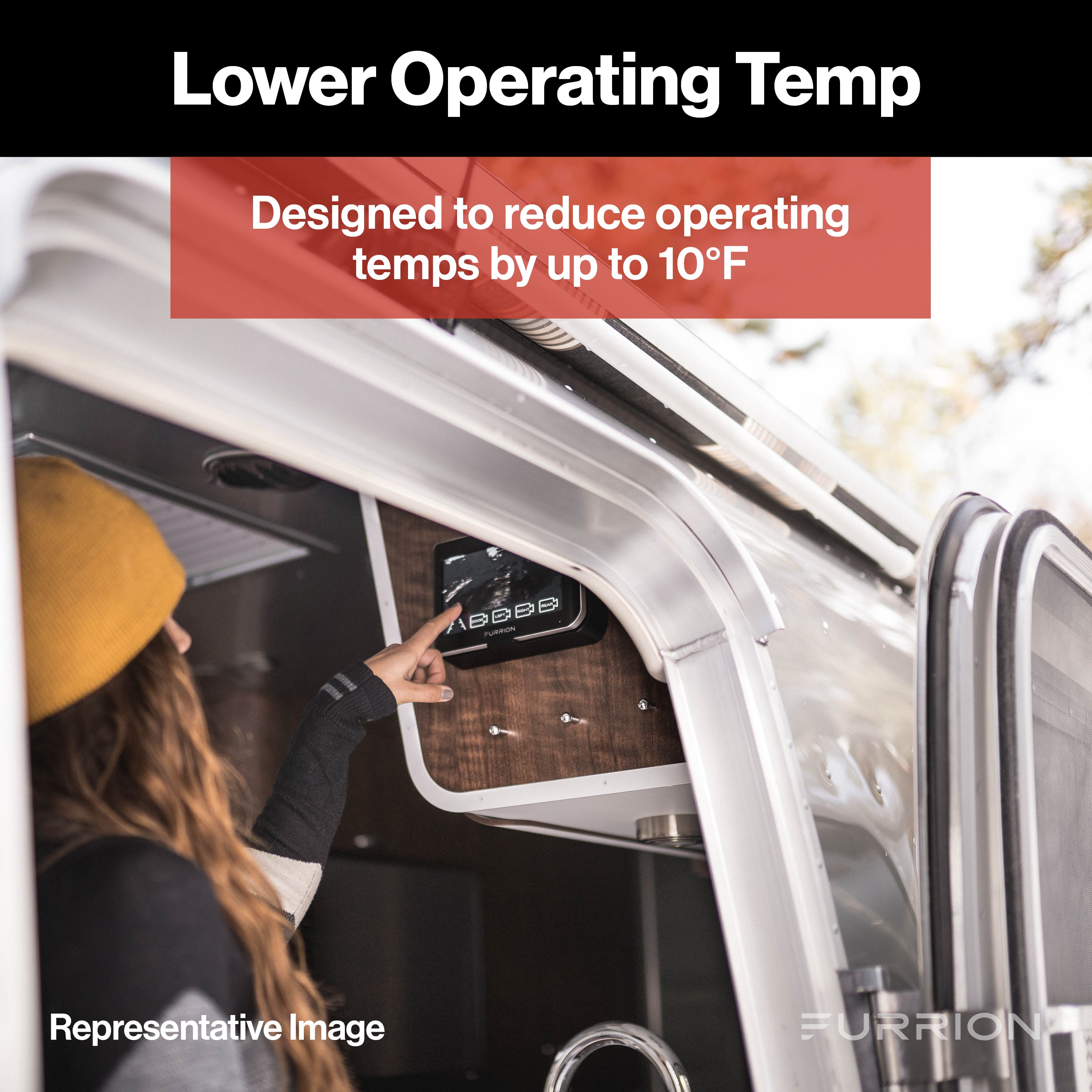 Furrion Powersmart Inlet - 30A, 125/250V, White #F30Its-Ps-Am - Image 5