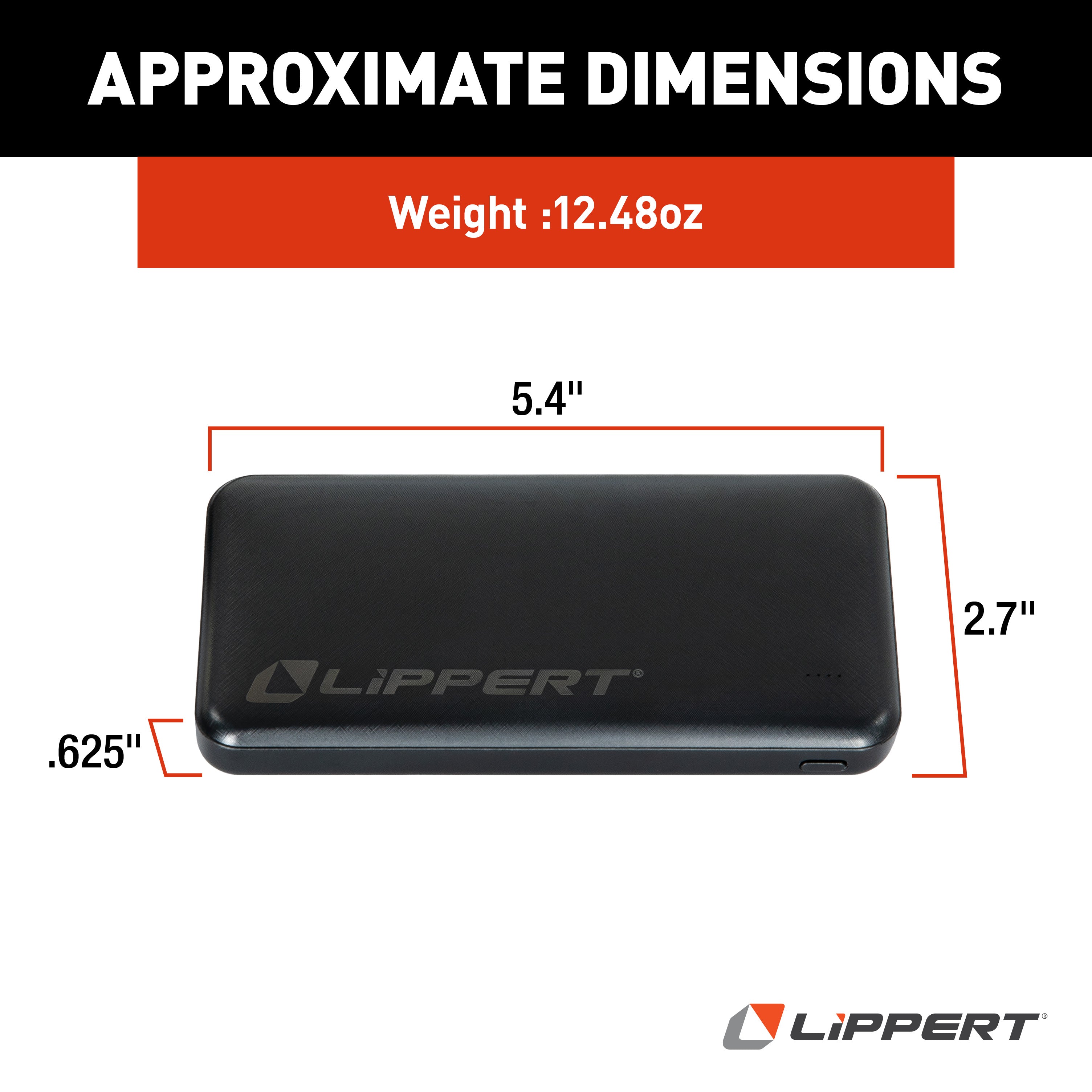 Lippert Replacement Power Bank For Heated Camping Chairs - 10,000 Mah #2024043405 - Image 2