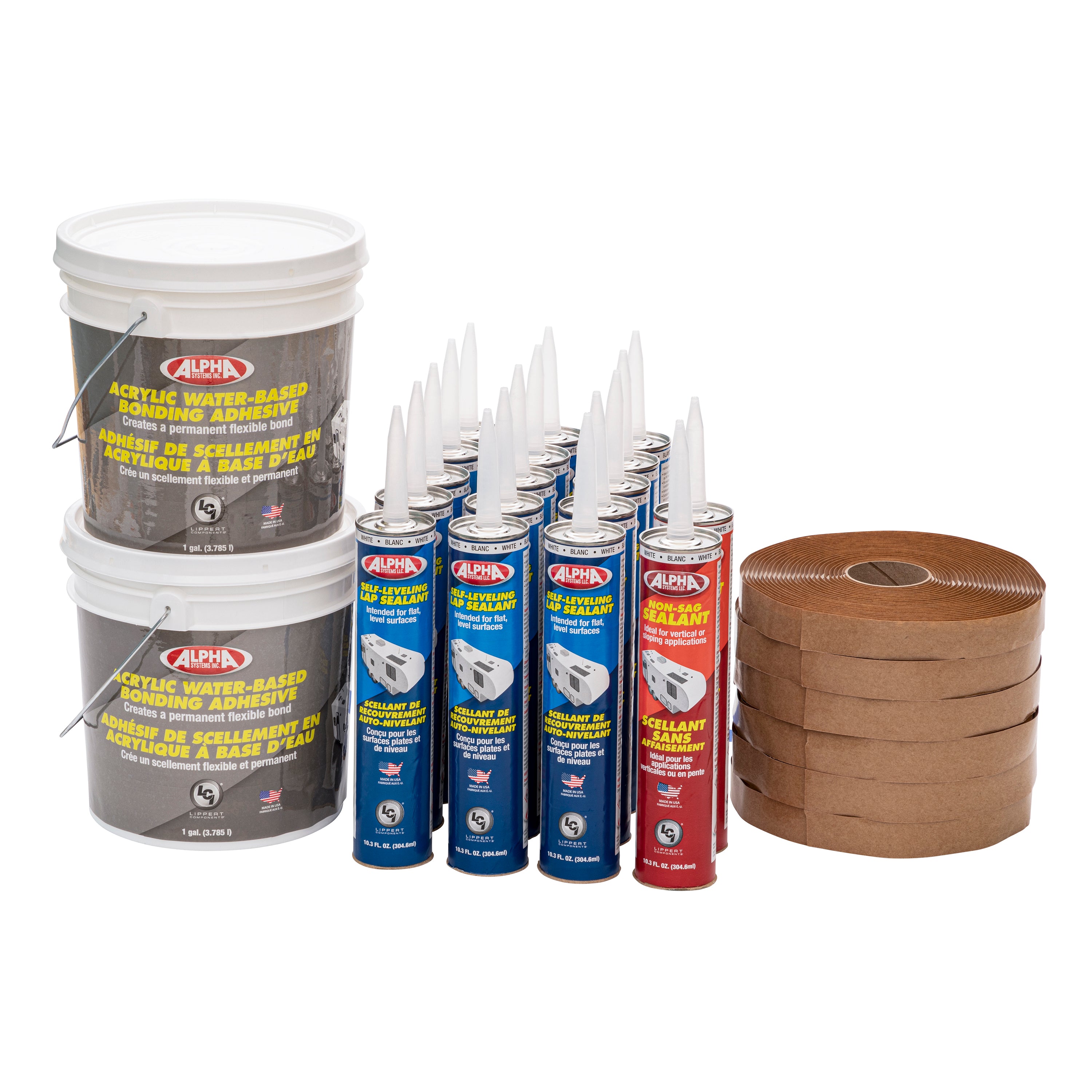 Alpha Systems - Superflex Rv Roof Kit, White (26' And Above) - Image 2