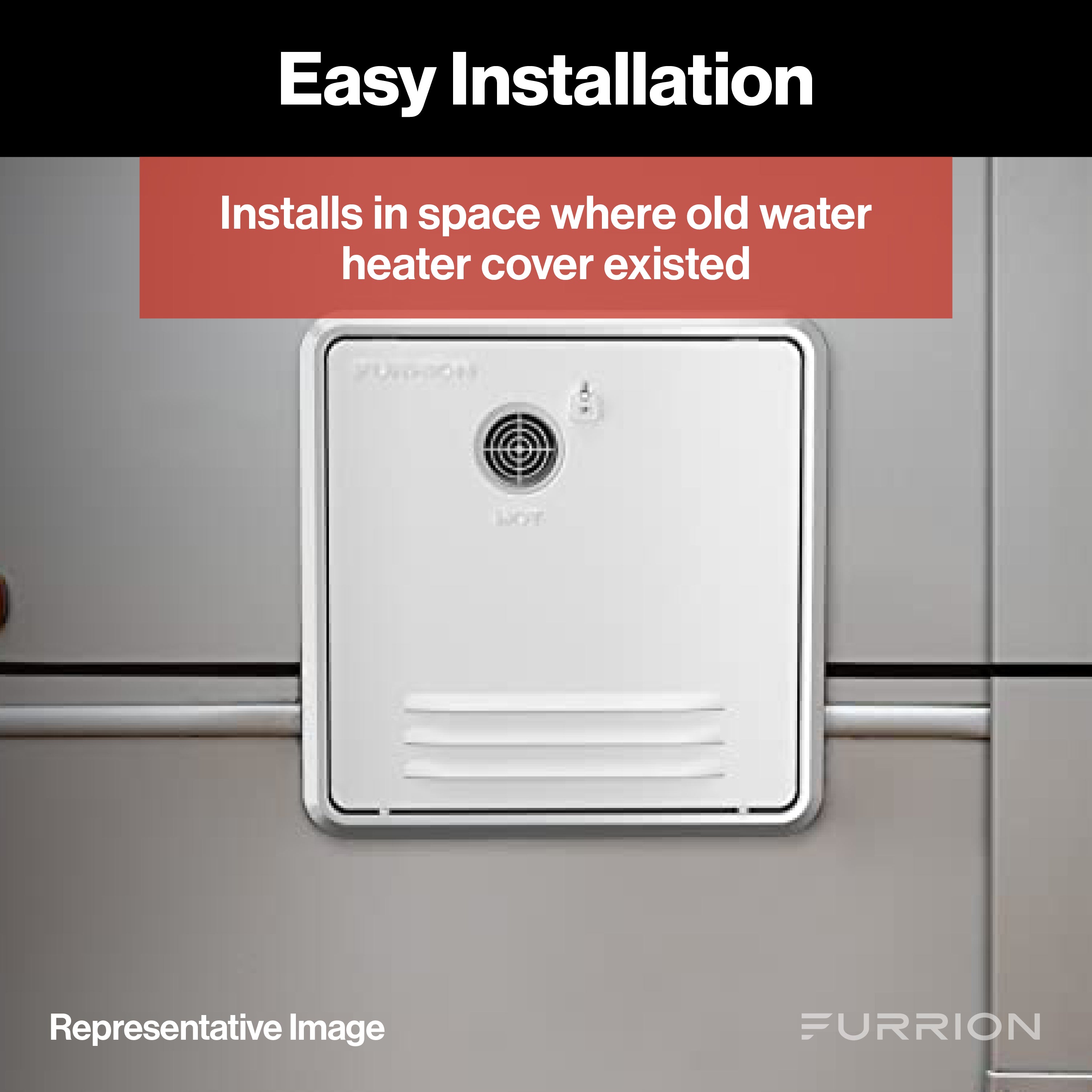 Furrion 18.1" X 18.1" Black Retrofit Door For Tankless Rv Water Heating System #Fwh46Ea-Bl-Am - Image 5