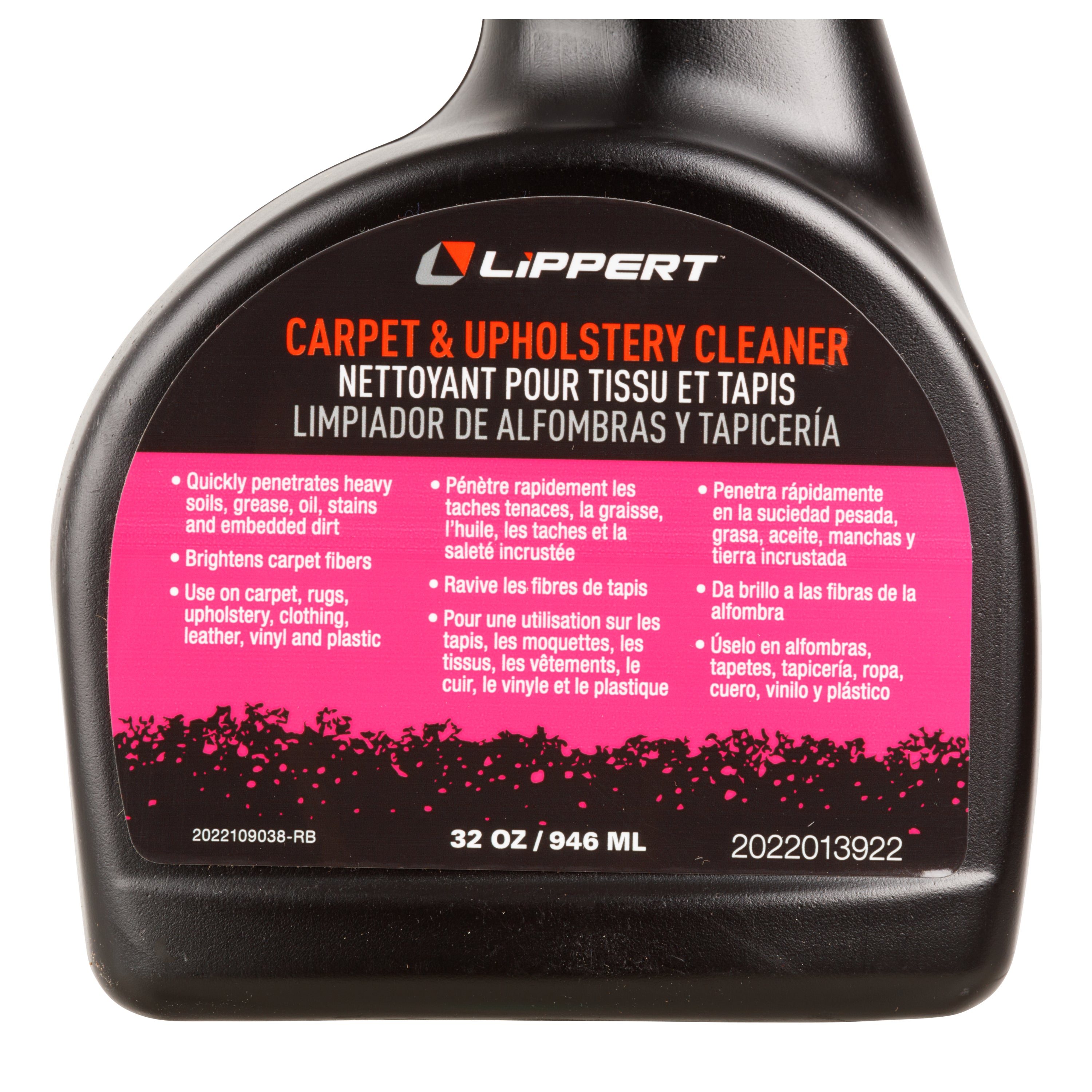 Lippert Rv Carpet & Upholstery Cleaner - 32 Oz. - Image 2