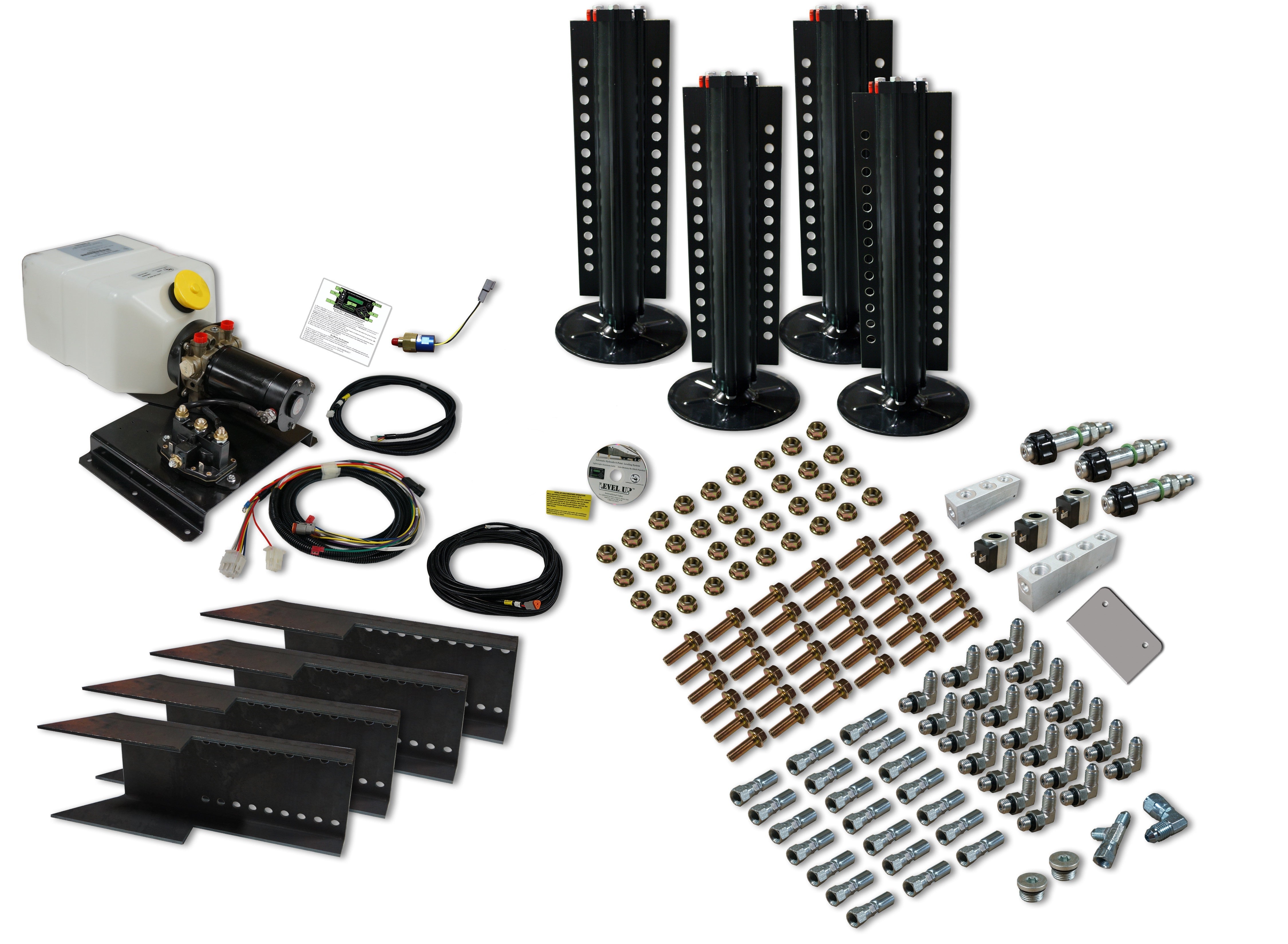 Lippert - Level Up System Kit; 8K Aluminum, 7Q Vertical