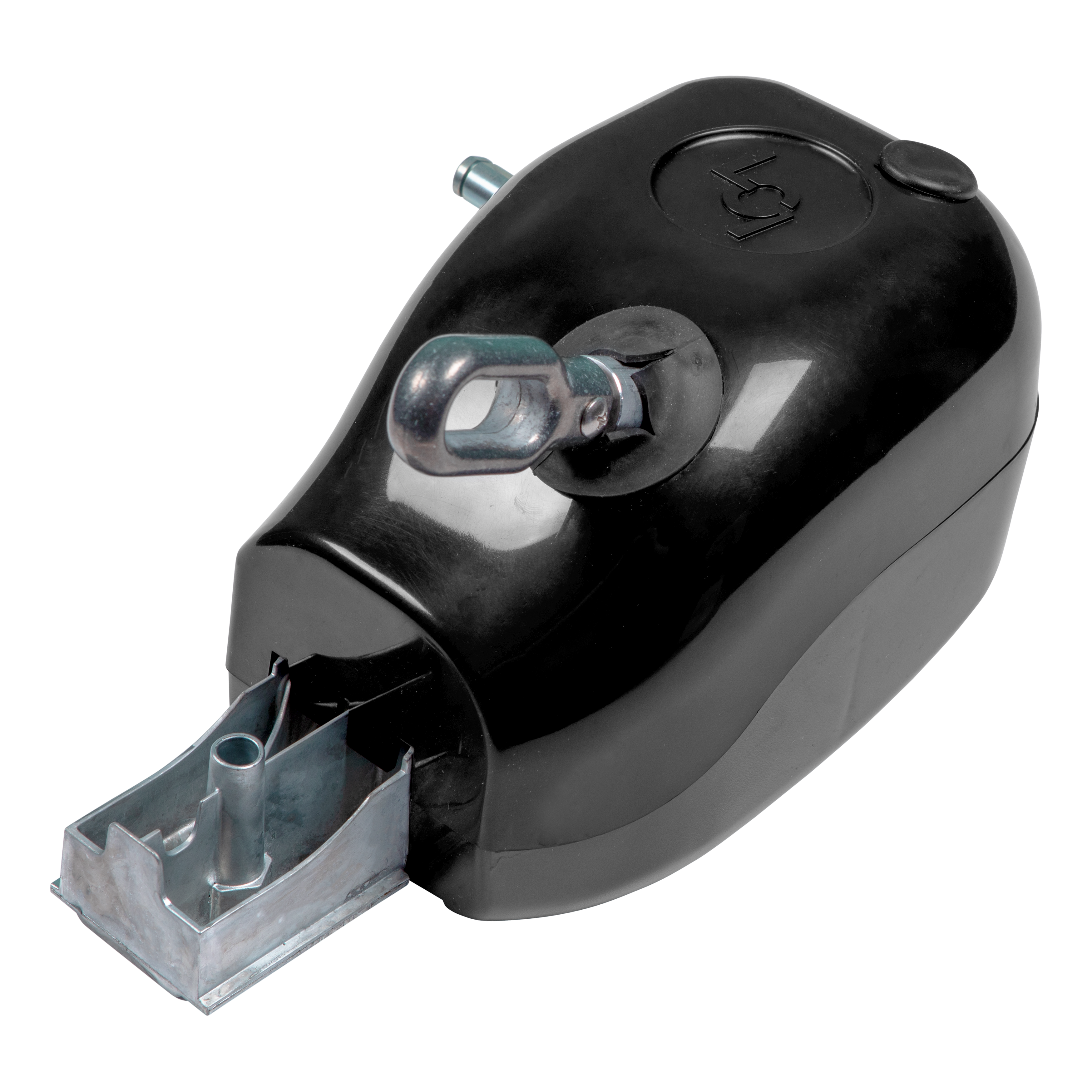 Solera Manual Crank Style Awning Drive Head Assembly - Black #300031 - Image 1