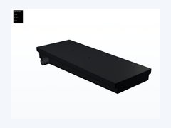 MAKS Holding Tank 63 X 24 X 8 - 38 Gallons - Side Left Hand Drain - Blank Tank