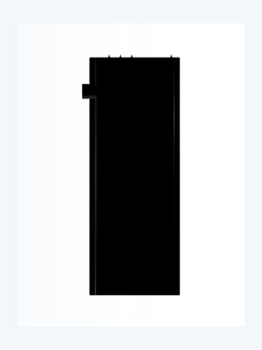 MAKS Holding Tank 63 X 24 X 8 - 38 Gallons - Side Right Hand Drain - Blank Tank
