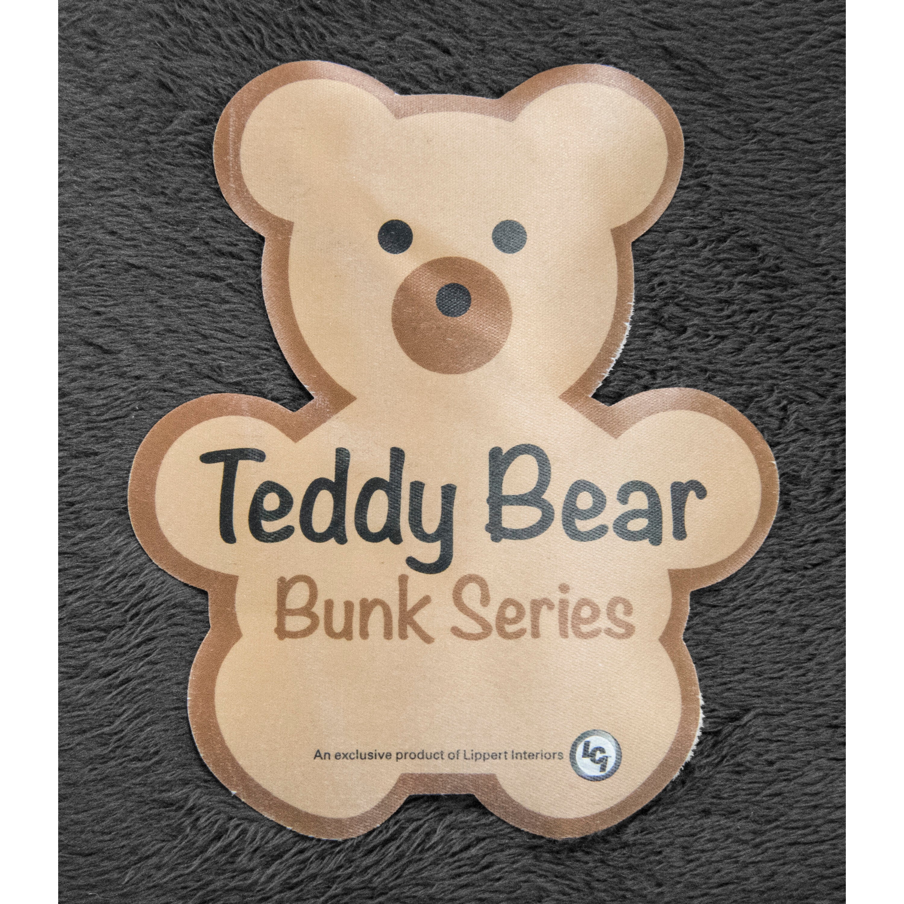 Lippert - Teddy Bear Bunk Mat - 32" X 74" X 4" (Charcoal) - Image 2