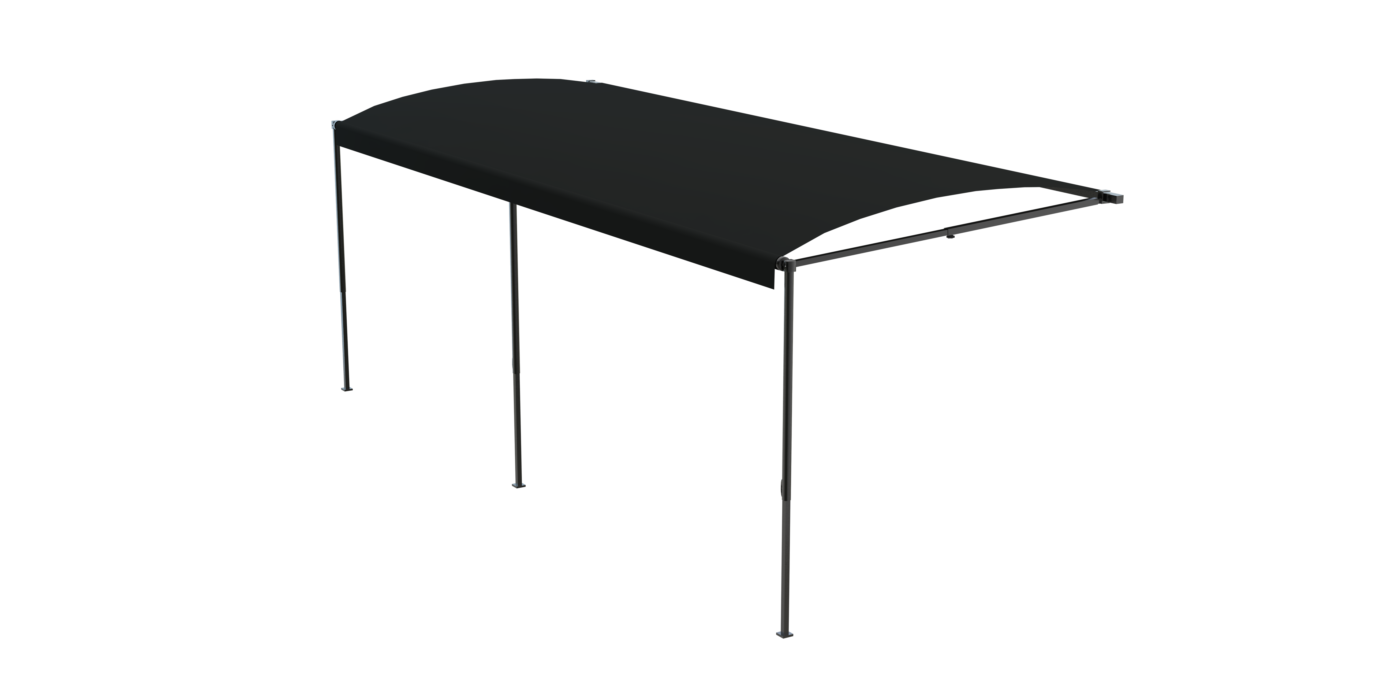 Solera 17' 1000Xl Series Rv Awning Roller Assembly - Solid Black (Black Shield) #V000335317 - Image 1