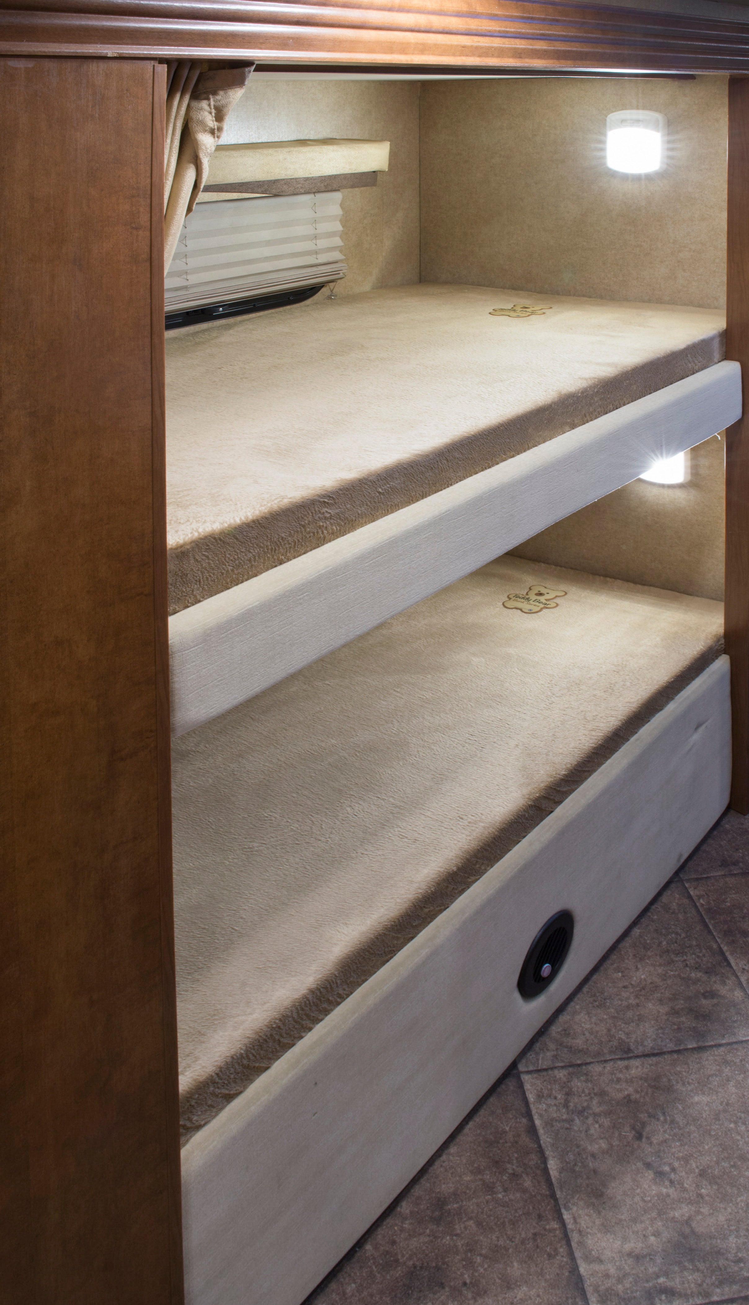 Lippert - Teddy Bear Bunk Mat - 50" X 74" X 4" (Tan) - Image 4