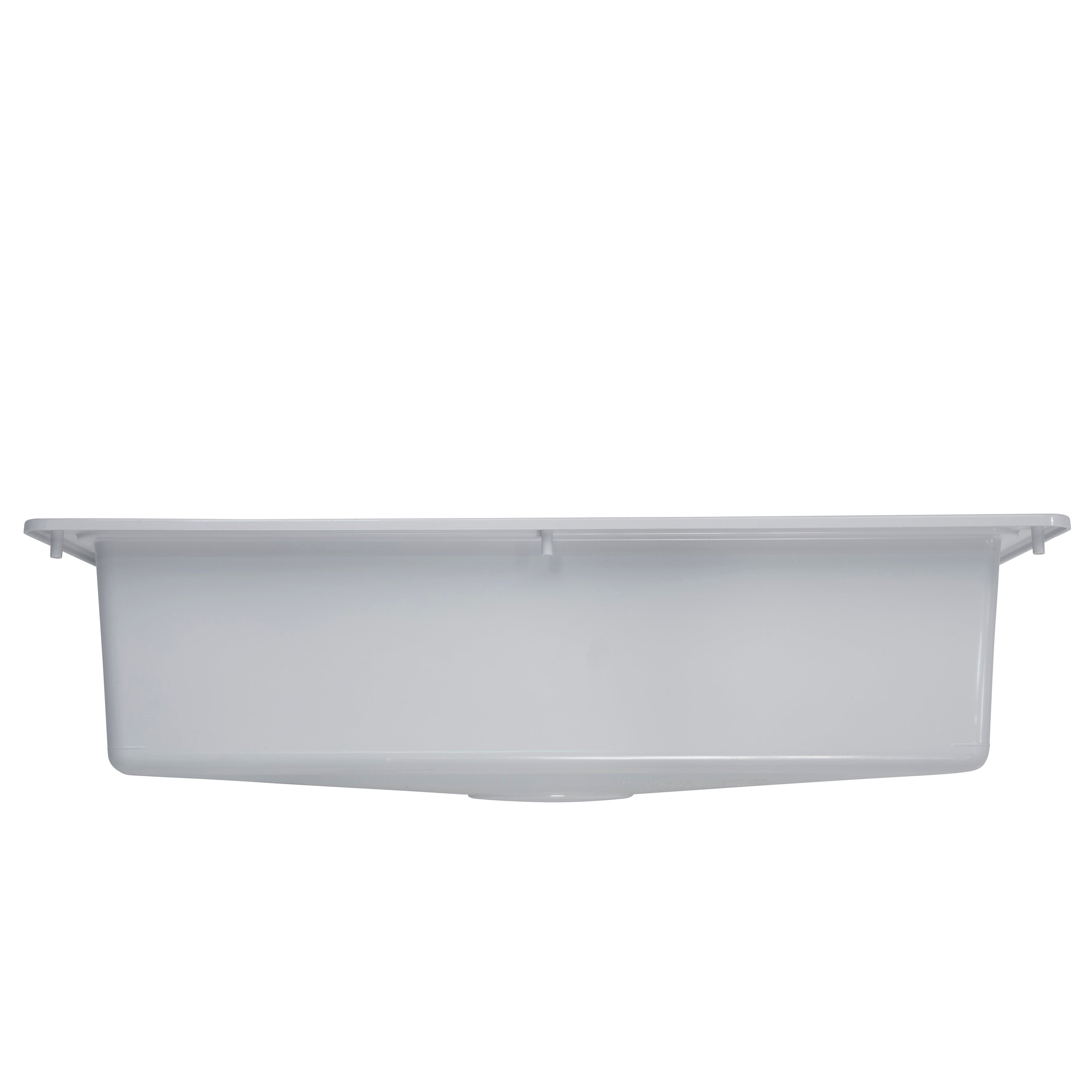 Lippert Rv Single Kitchen Galley Sink - 25" X 17" X 6.6" White Abs Plastic - Image 4