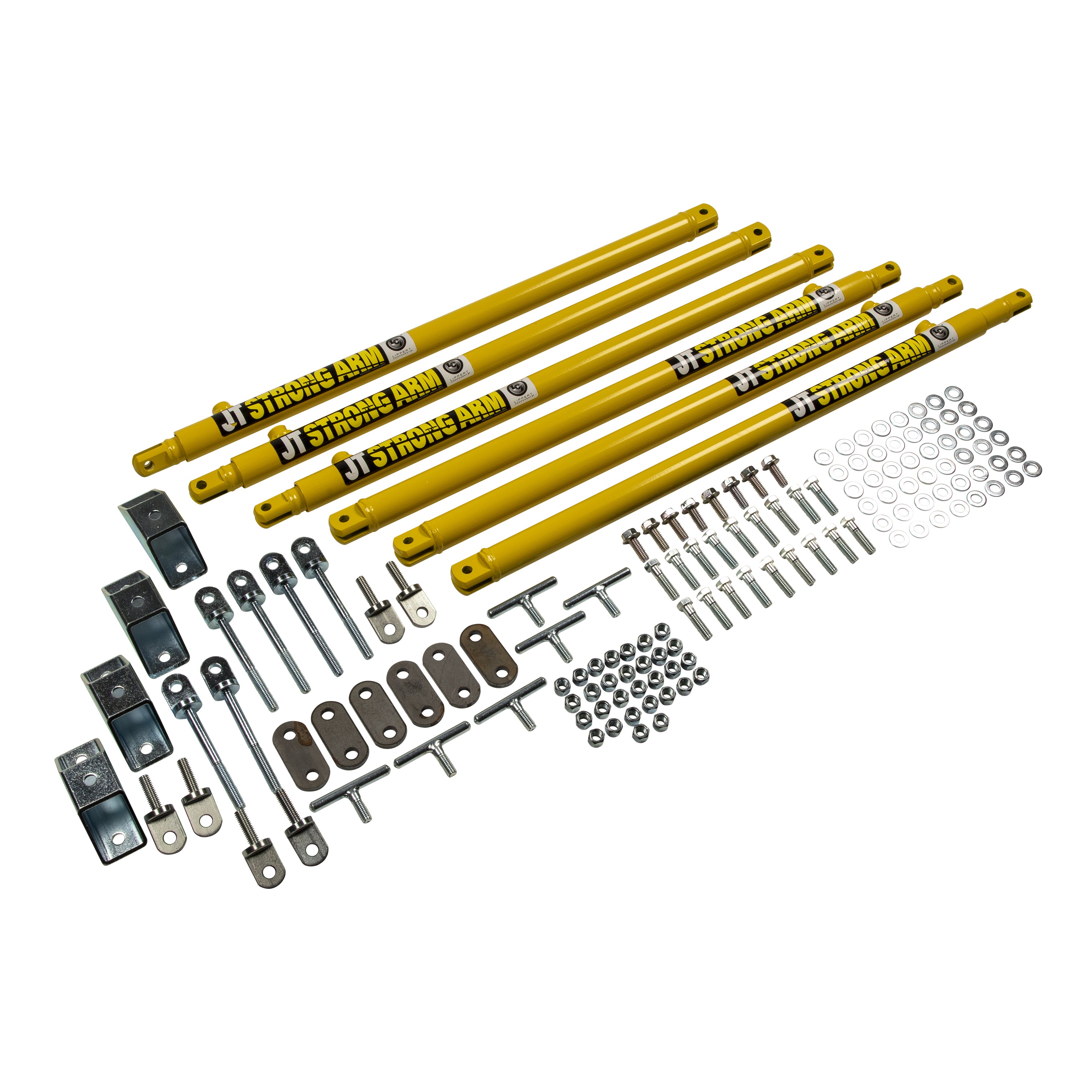 thumbnail interactive-video image 1 of Lippert JT's Strong Arm RV Jack Stabilizer Swing Bolt Kit - Replacement Parts For 5th Wheel & Travel Trailer Stabilization 1 of 3
