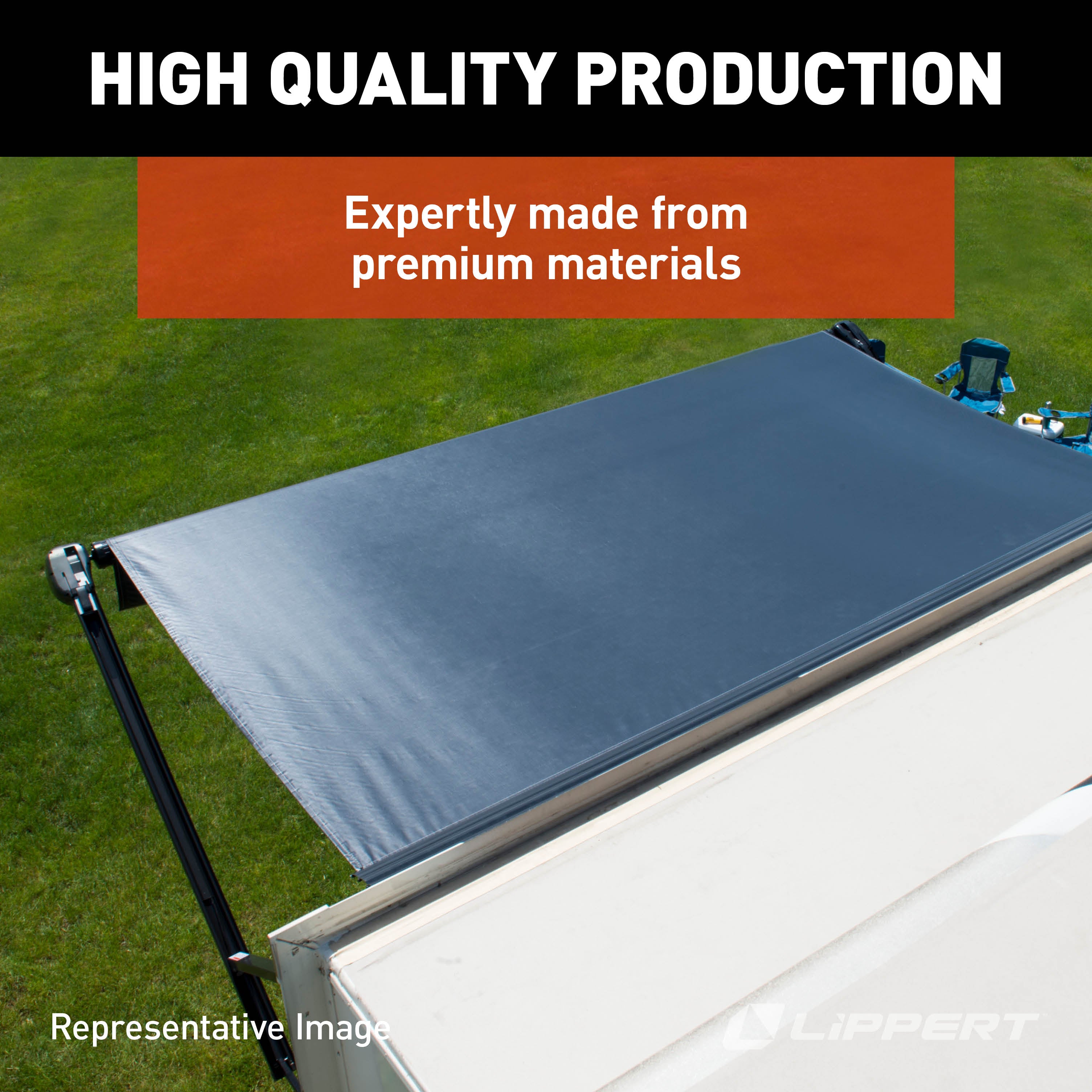 Solera 18' 1000 Series Rv Awning Roller Assembly - Silver Fade #V000343093 - Image 4