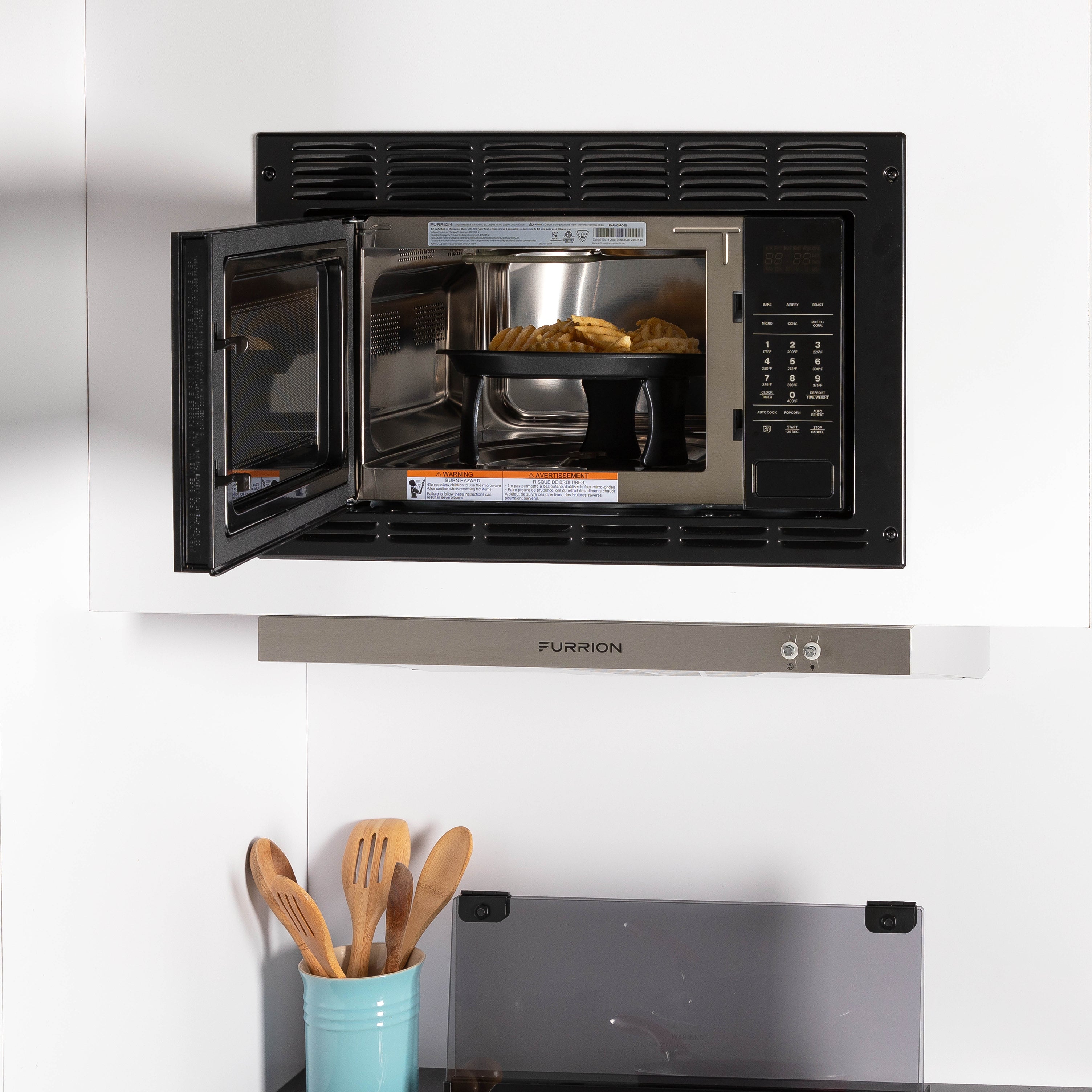 Furrion Trim Kit For 0.9 Cu. Ft. Built-In Convection Microwave Oven With Air Fryer #Fmaml09-Bl-Tk - Image 9