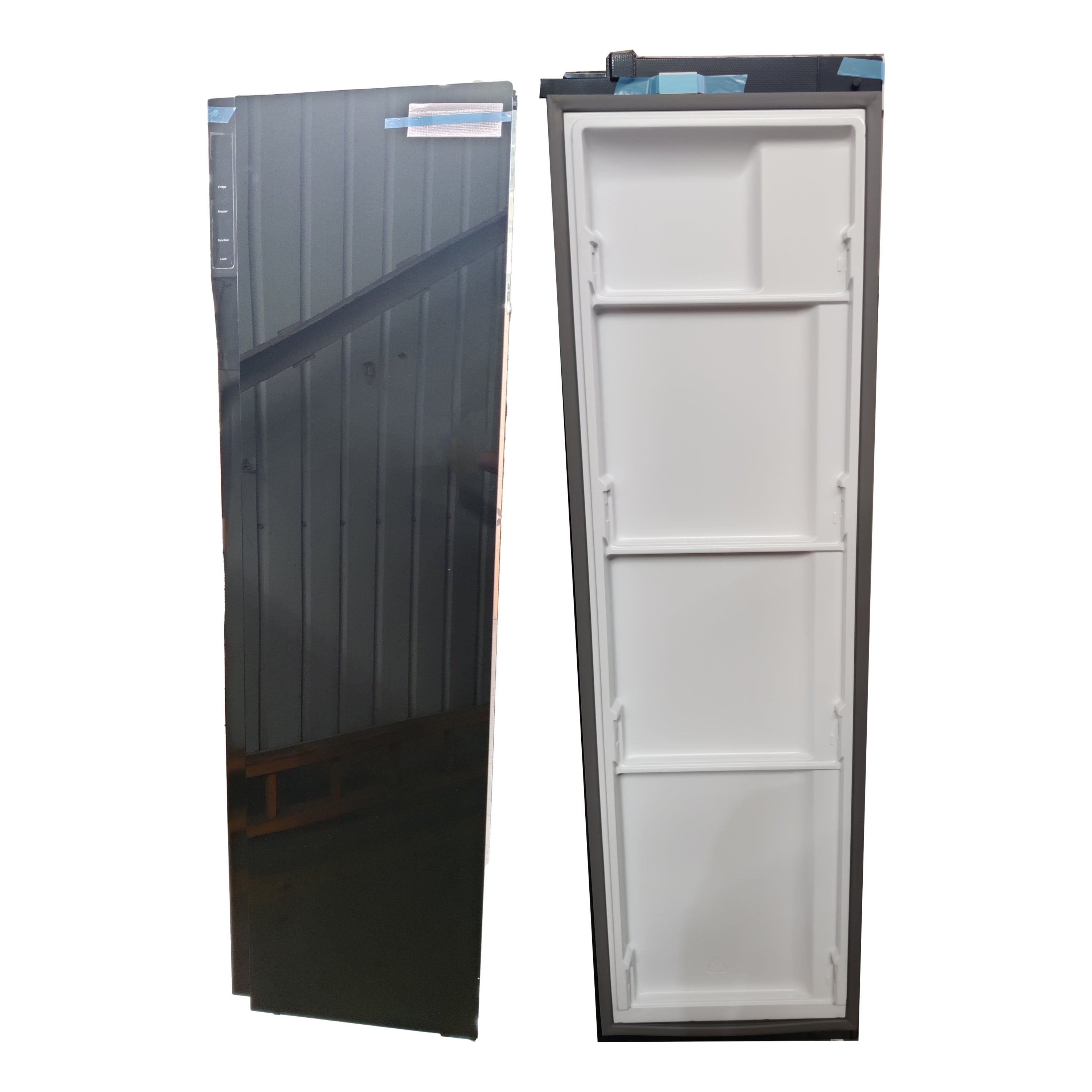 Furrion 20.6 Cu. Ft. Side-By-Side Rv Refrigerator Door Body, Seal, Stopper & Cover For Display / Operation Module - Right #C-Fcr21Acasa-007 - Image 1