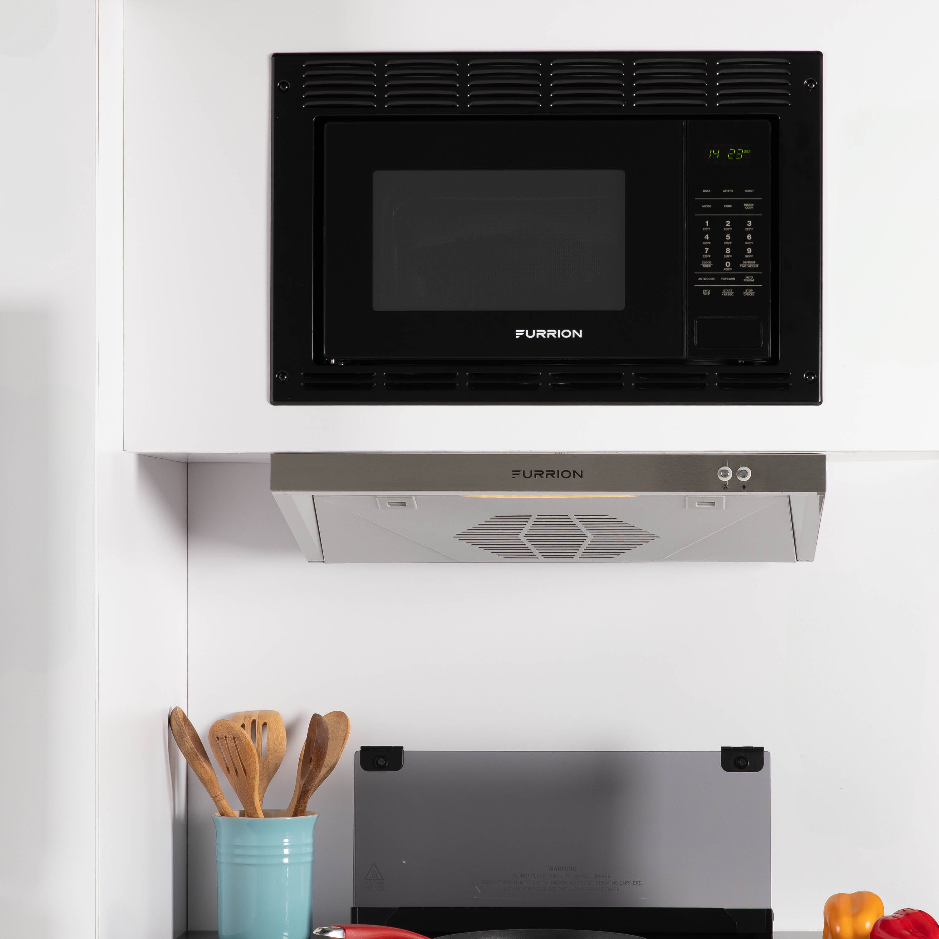 Furrion 0.9 Cu. Ft. Built-In Convection Microwave Oven With Air Fryer #Fmam09Ac-Bl - Image 10