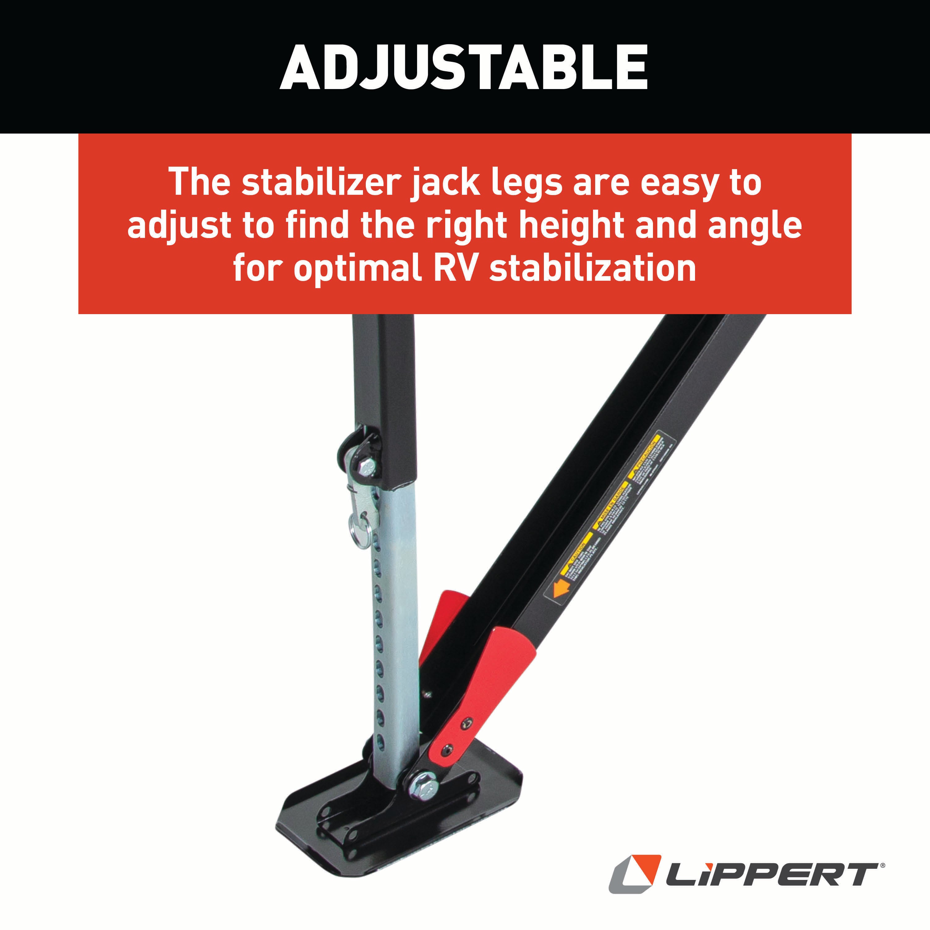 Lippert Quick Drop Rv Stabilizer - Single Leg Kit #2022016064 - Image 6