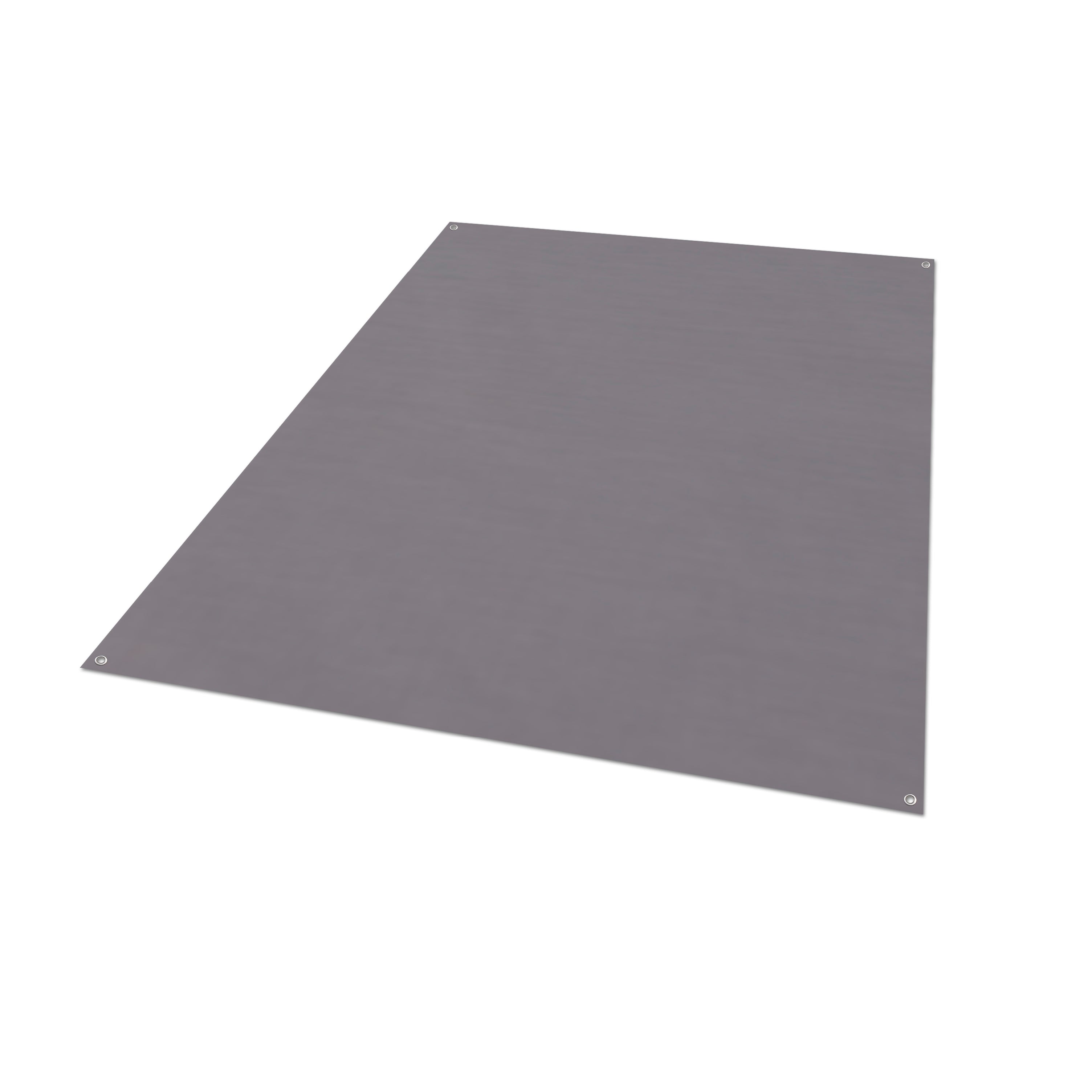 Lippert Outdoor Patio Rug - Gray, 6' X 9' - Image 1