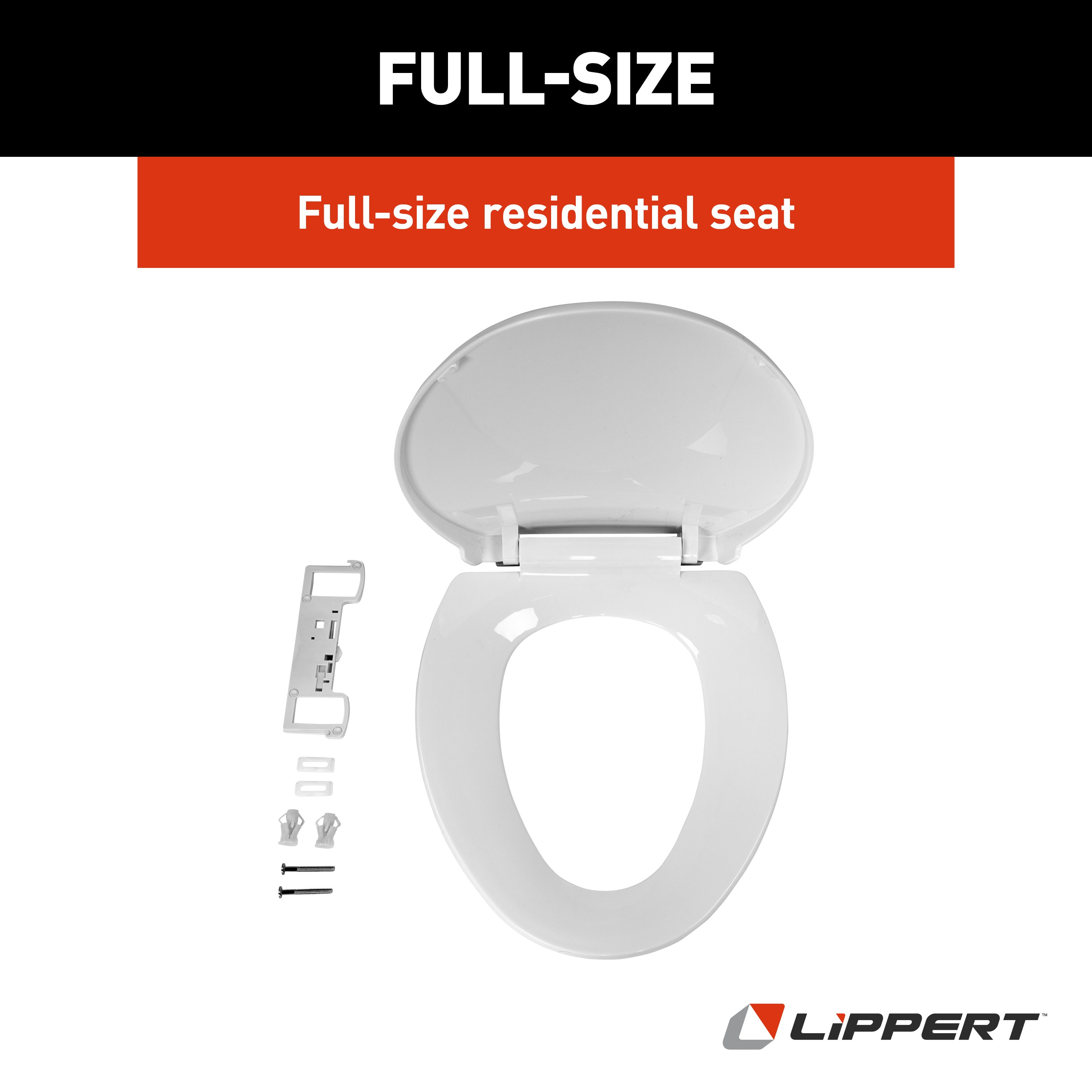 Lippert - Flow Max Replacement Rv Toilet Seat - Image 5
