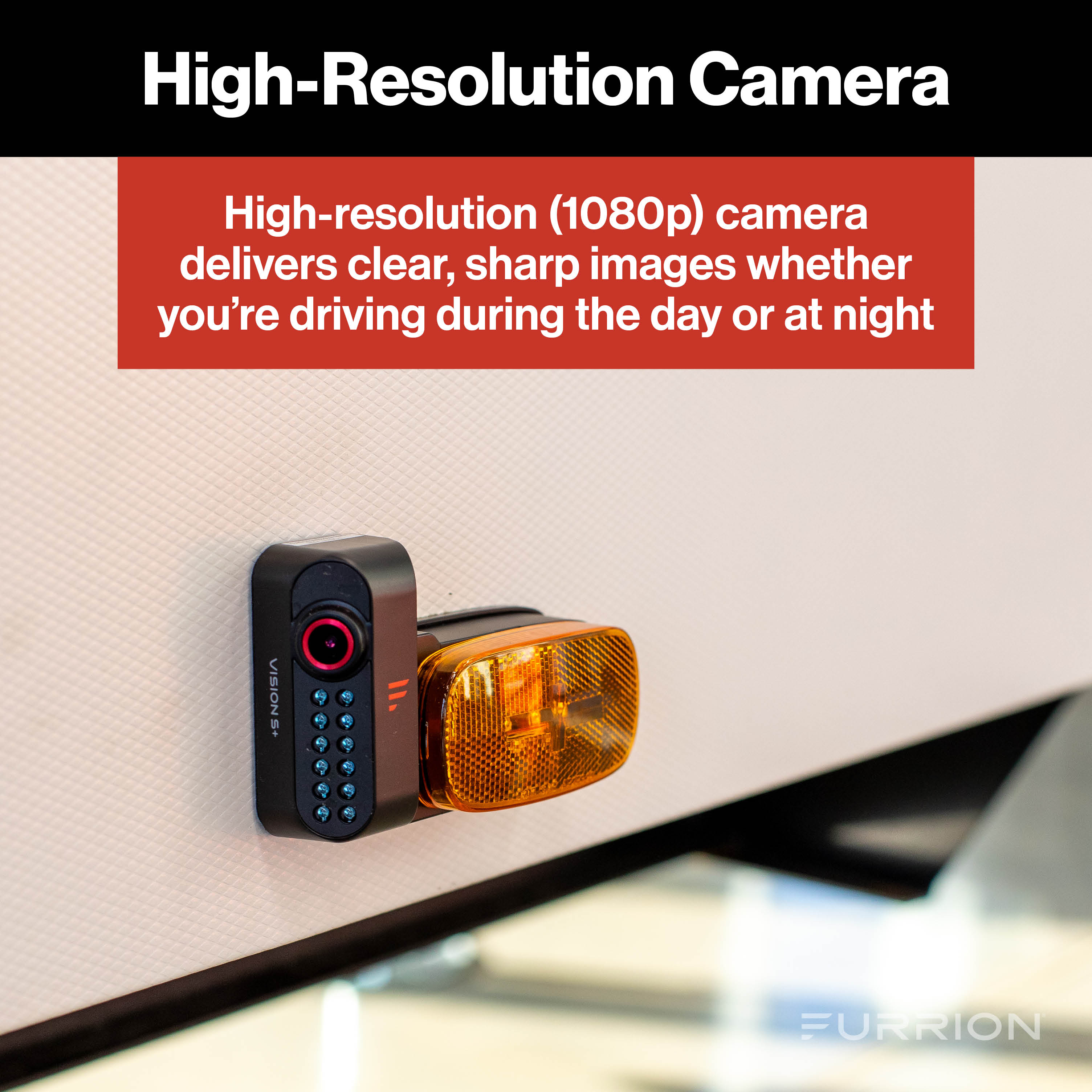 Furrion Vision S+ Rv Observation System - Left & Right Side Cameras With Led Marker Lights #Fcefdtash - Image 4