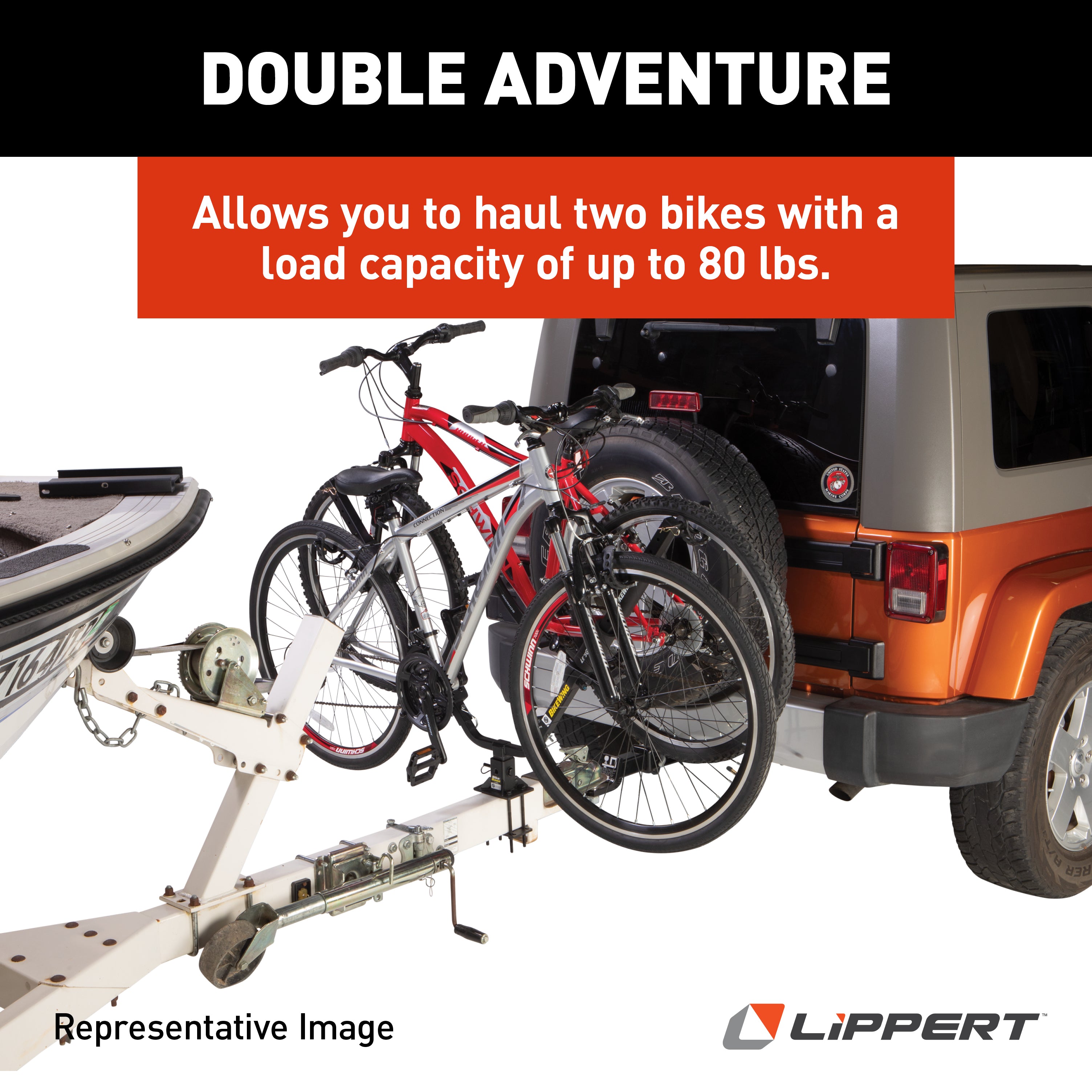 Let's Go Aero - Bikewing Double Bike Carrier - Image 3