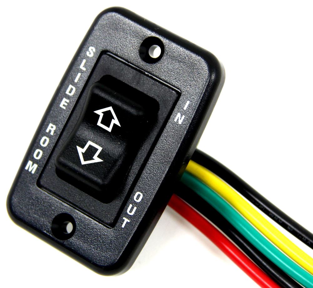 Lippert Rv Slide-Out Electric Switch Assembly - Black #117460 - Image 1