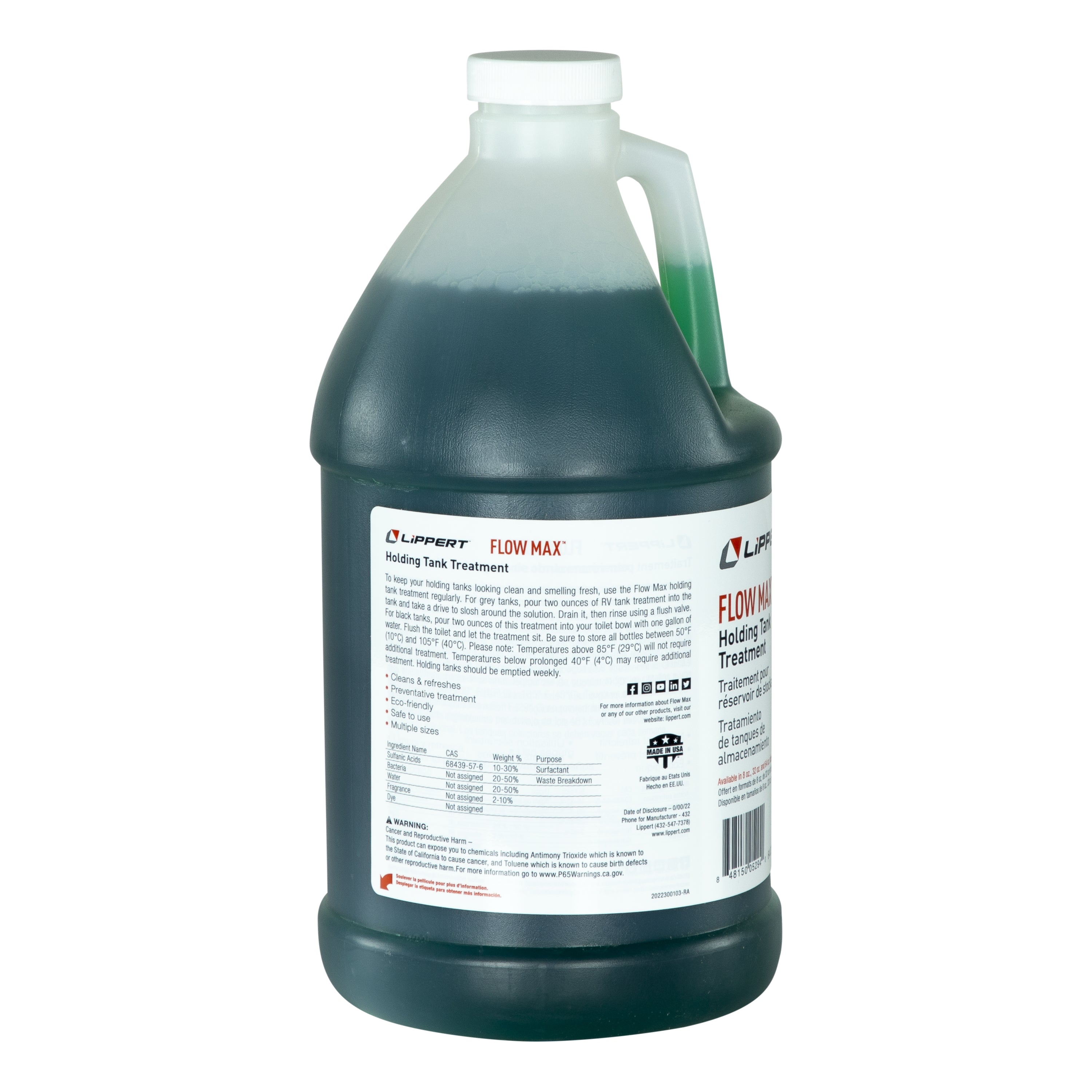 Lippert Flow Max Holding Tank Treatment - 64 Oz. Bottle - Image 2