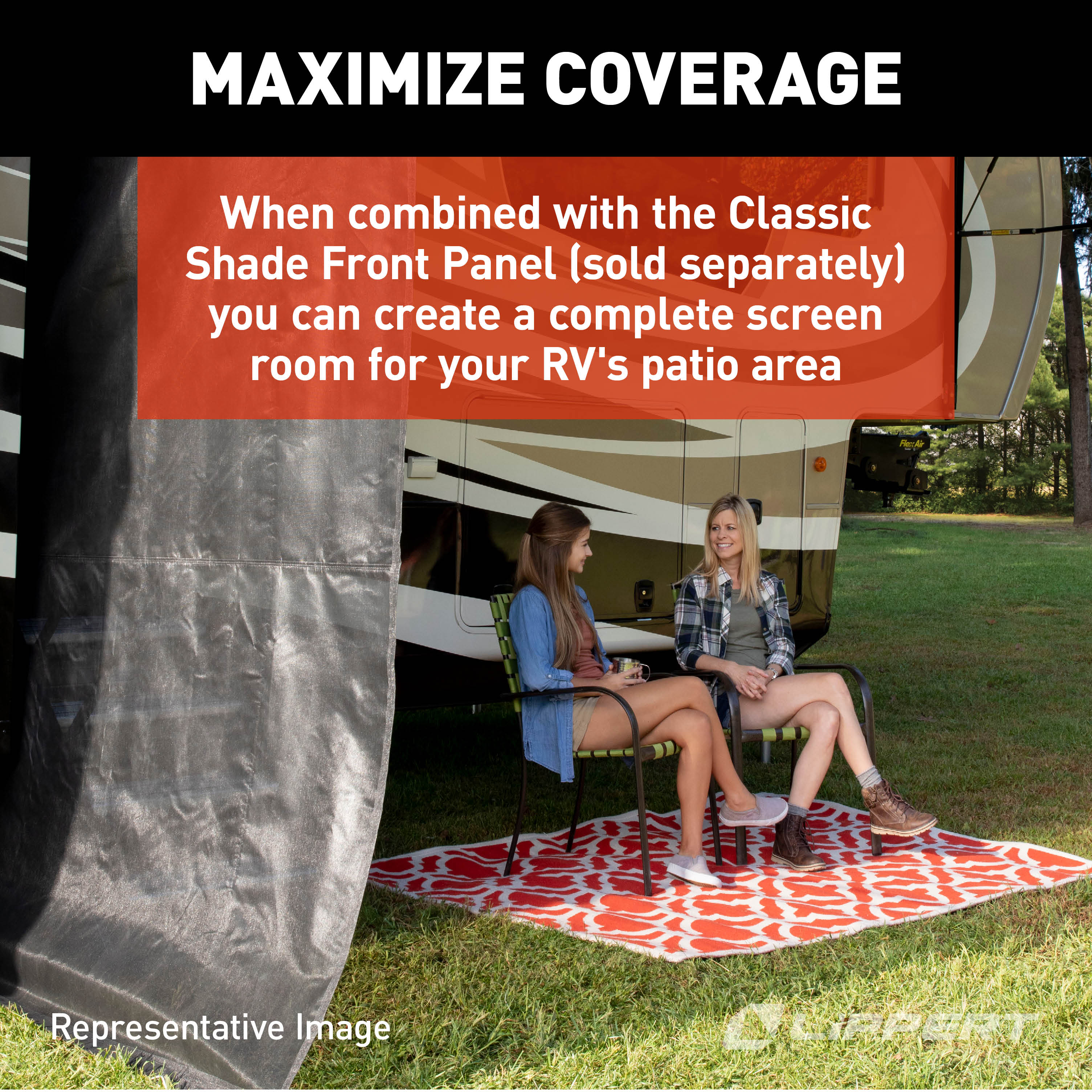 Solera Super Shade Rv Awning Front Panel - 7' X 13' #3797820713 - Image 6