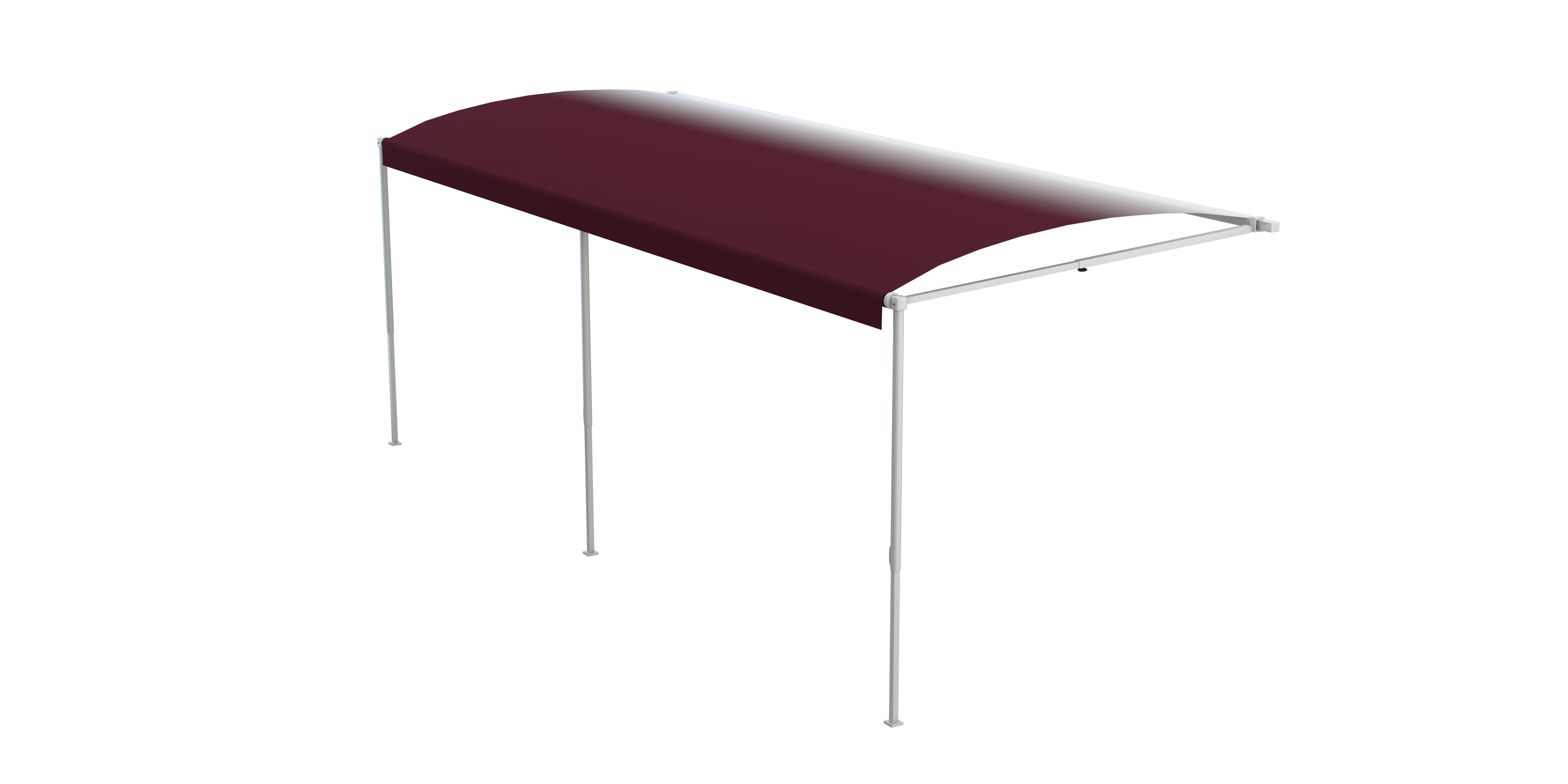 Solera 20' 1000Xl Series Rv Awning Roller Assembly - Burgundy Fade (White Shield) #V000335386 - Image 1