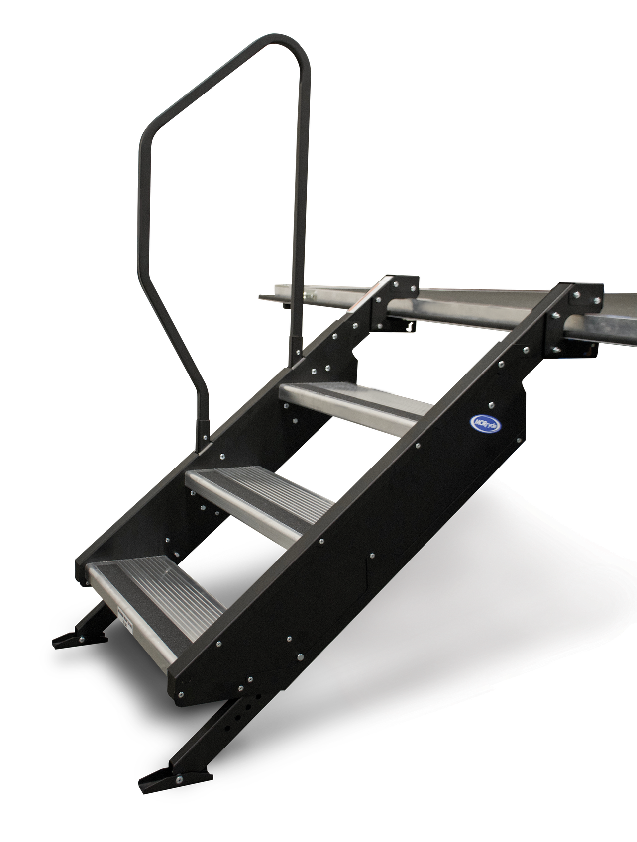 MORryde STP-224 Top Mounted Patio Entry Step - 3 Step - RV Entry System