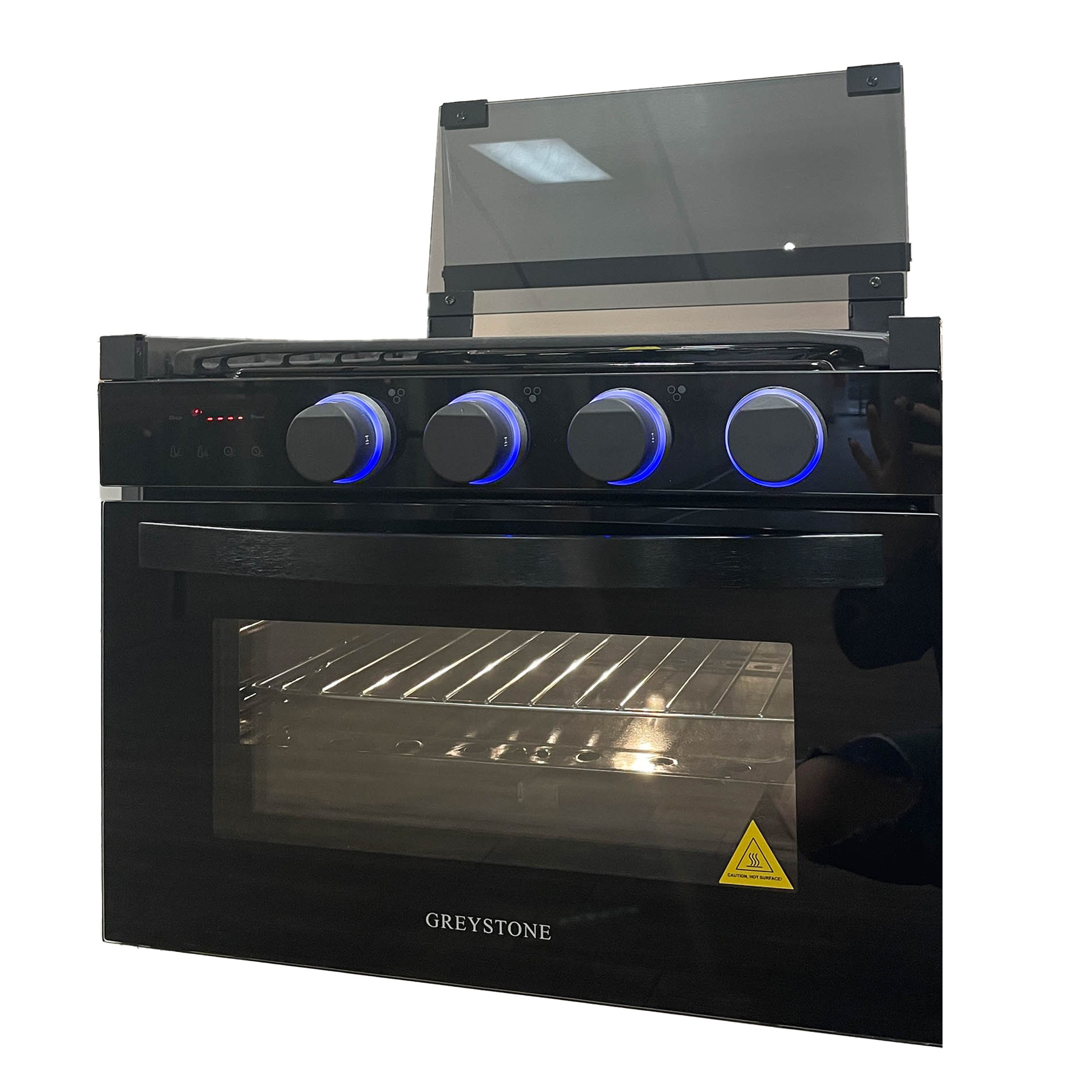 Greystone Gas Digital Rv Range - 12V, 17" #Cf-Rv17Bb-D - Image 1