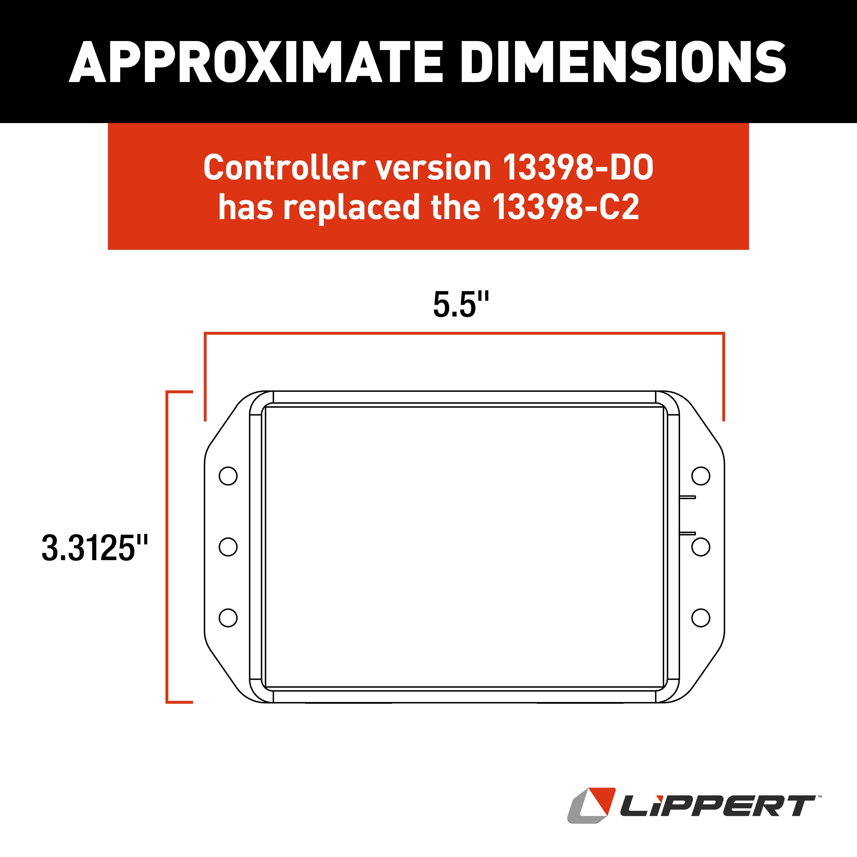 Lippert Replacement In-Wall Slide-Out Controller V-Sync Ii #13398-Do - Image 3