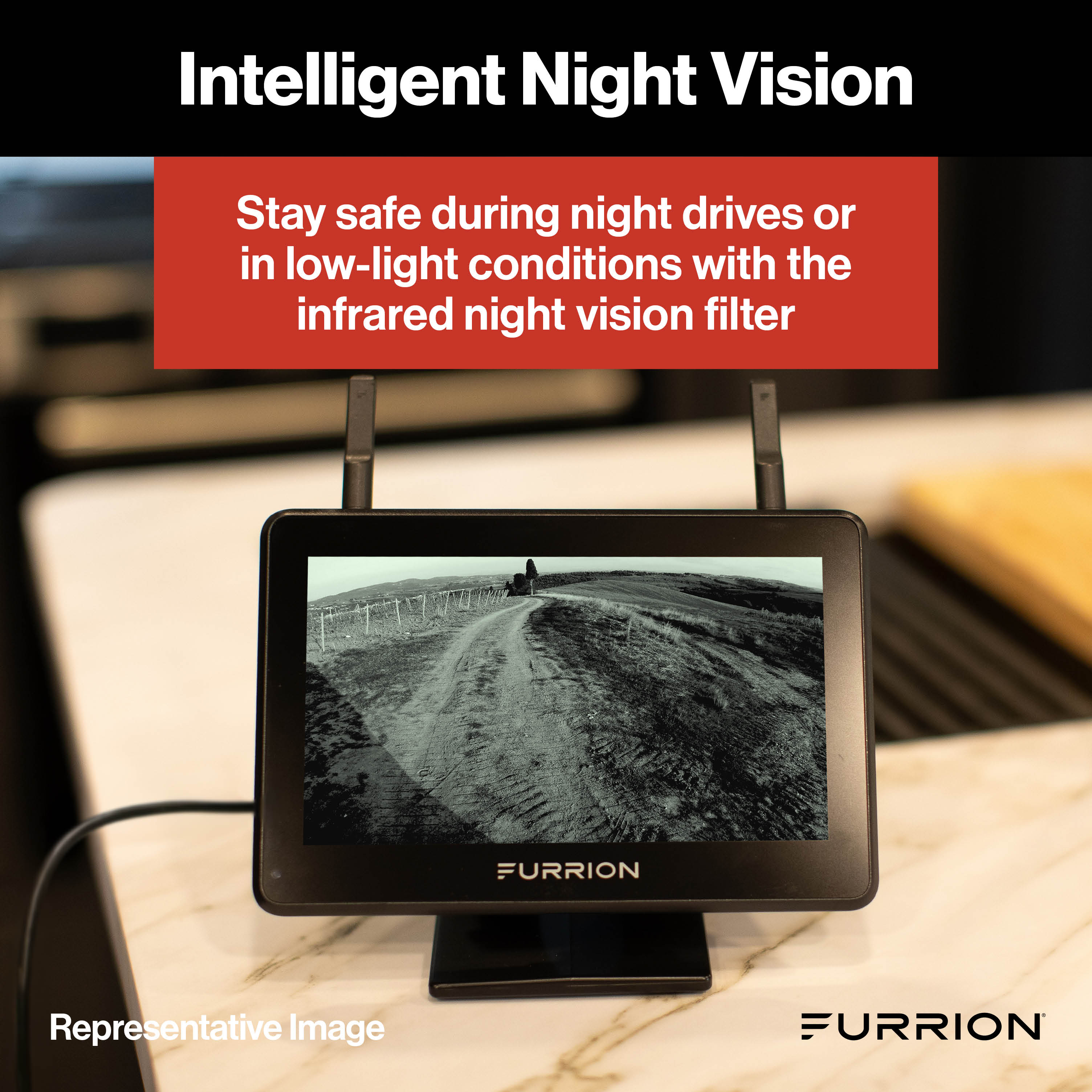 Furrion Vision S+ Rv Observation System - Left & Right Side Cameras With Led Marker Lights #Fcefdtash - Image 5