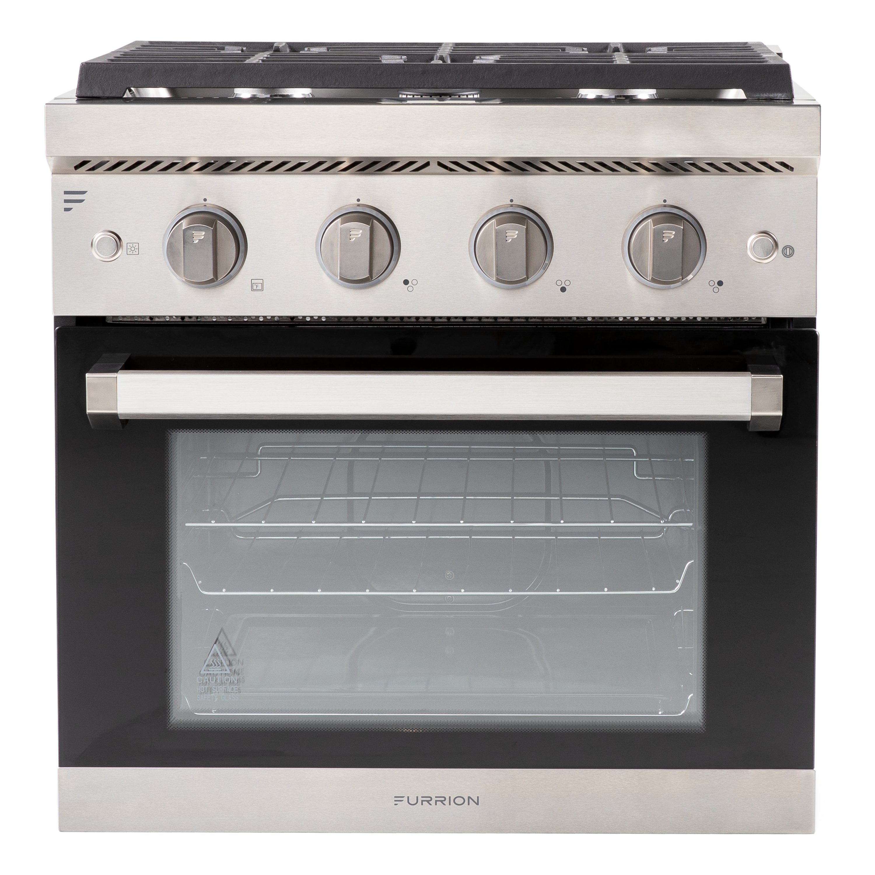 Furrion Chef Collection 24" Rv 3-Burner Gas Range Stainless Steel #Fgr24D3A1A-Ss - Image 1