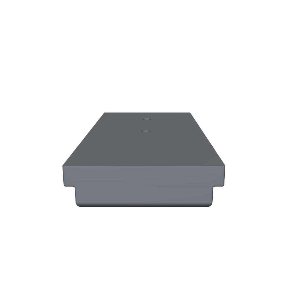 MAKS 120023001 MAKS Holding Tank 46 X 22 X 8.5 - 27 Gallons - Side Right Hand Drain - Blank Tank 360 view